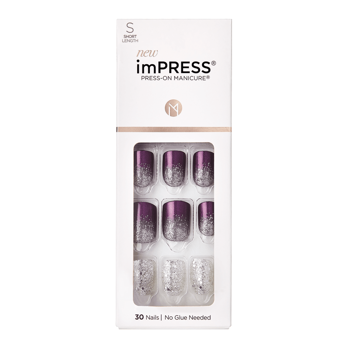 impress-heartquake-no-glue-press-on-nails-purple-short-squoval image 2