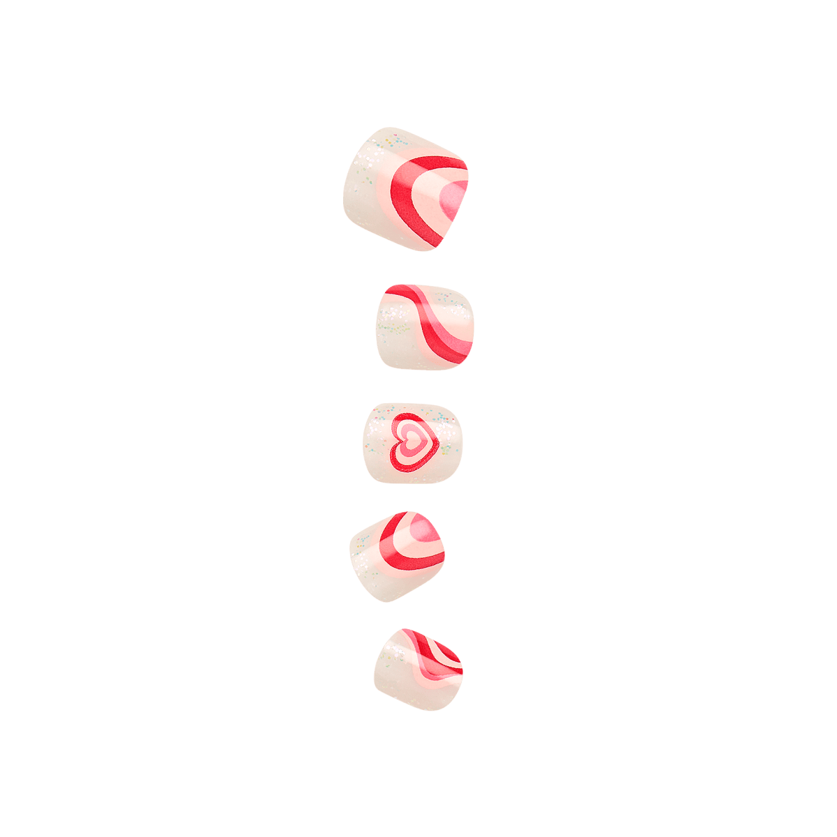 impress-mini-no-glue-fake-press-on-nails-for-kids-dream-big-pink-squoval-childre image 1