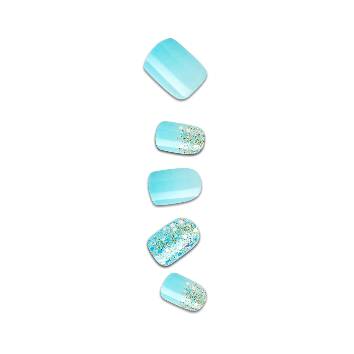 impress-design-no-glue-press-on-nails-eternity-blue-pattern-short-squoval image 1