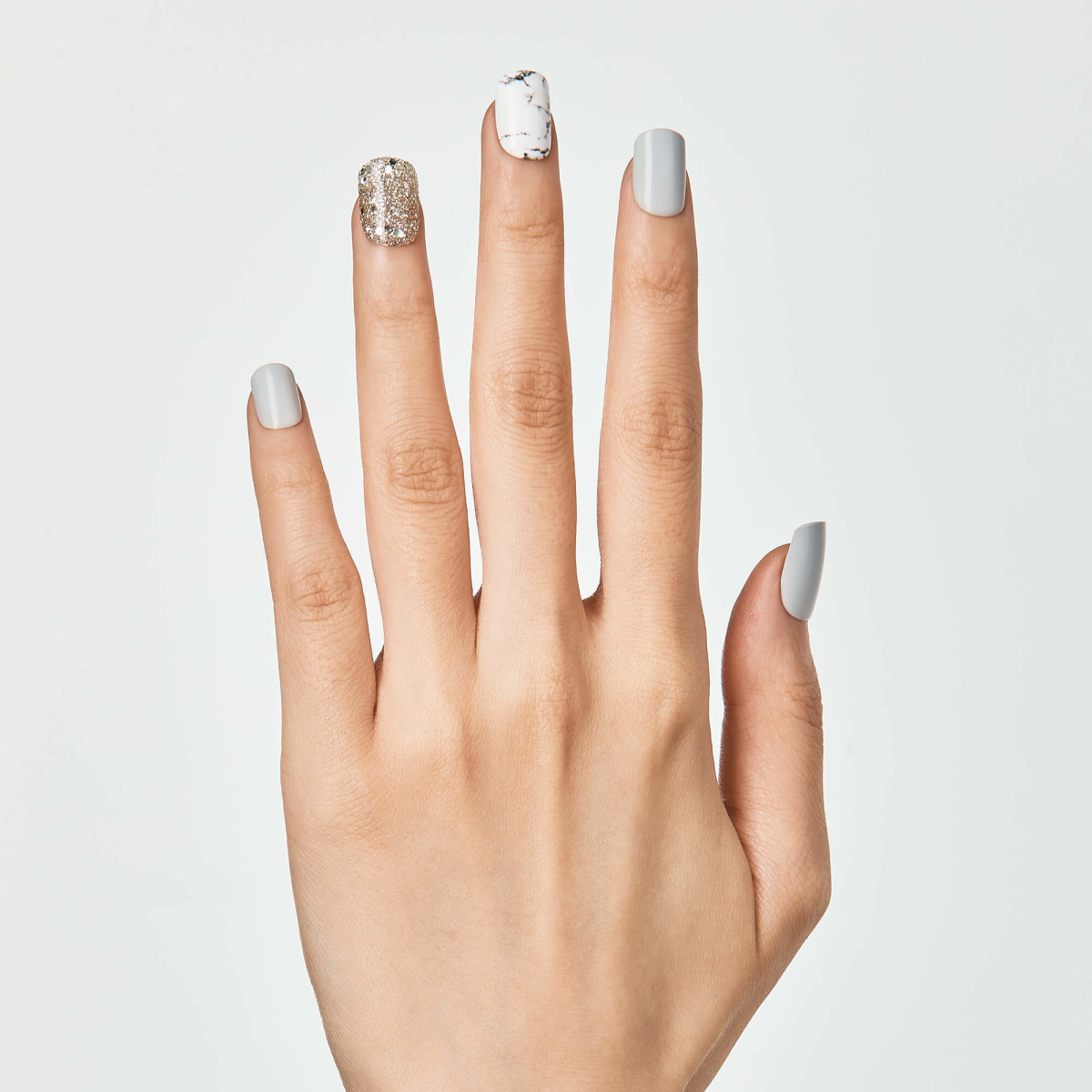 impress-design-no-glue-fake-press-on-nails-knock-out-design-gray-short-squoval-m image 3