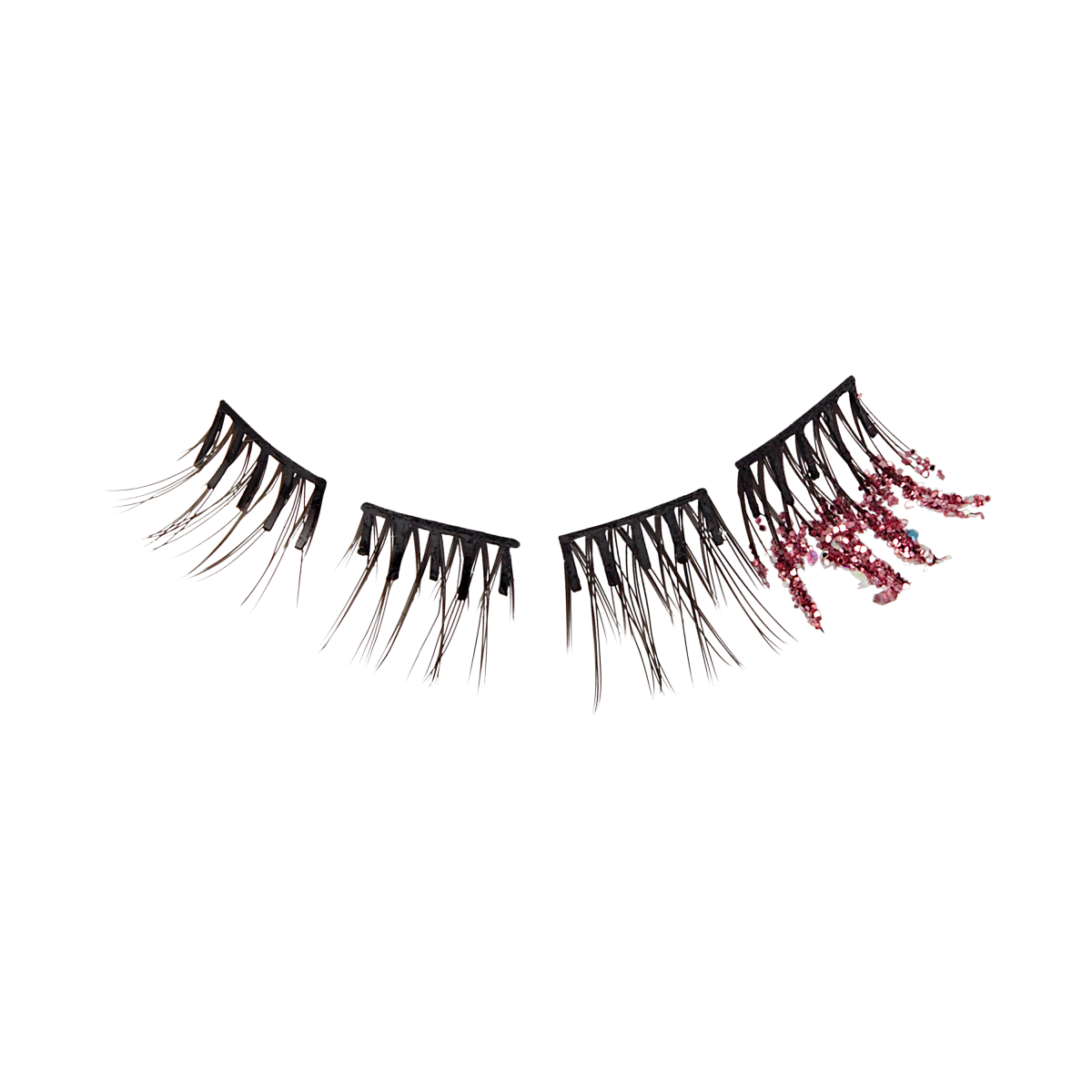 wicked-x-impress-bewitching-no-glue-lash-clusters-gold-pink-glitter-8-10mm image 5