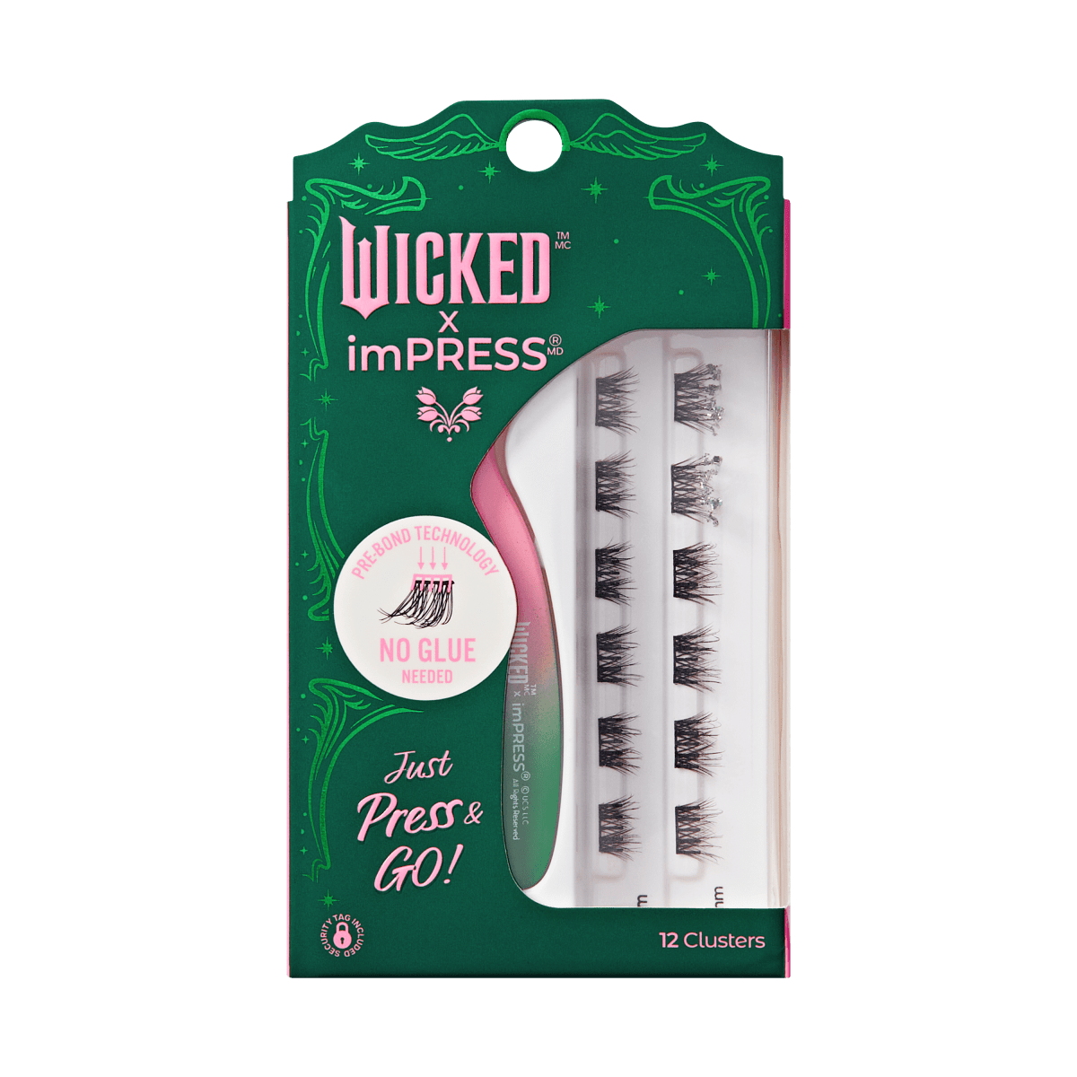 wicked-x-impress-pre-glued-lash-clusters-some-of-us-are-different-8-10mm-12-coun image 1