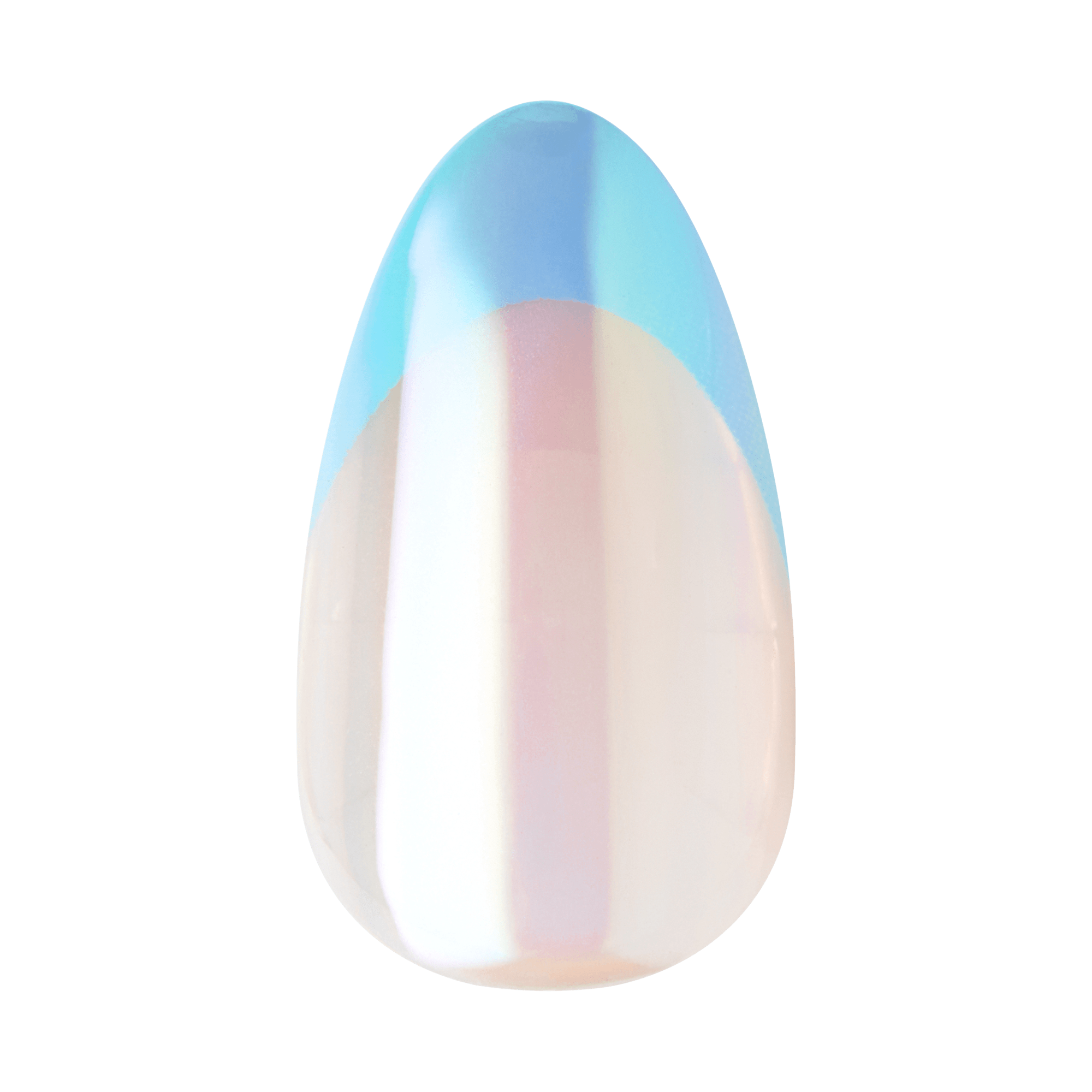 impress-premium-no-glue-press-on-nails-best-life-3d-jewel-french-metallic-blue-m image 6
