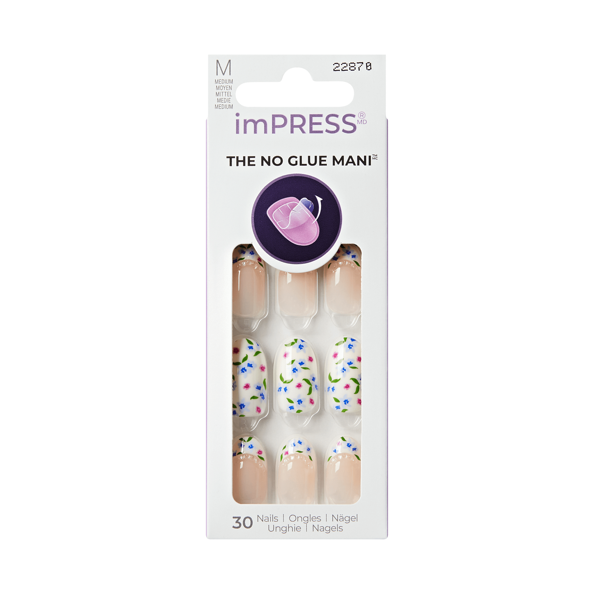 impress-design-no-glue-press-on-nails-happy-mood-french-design-multicolor-medium image 7