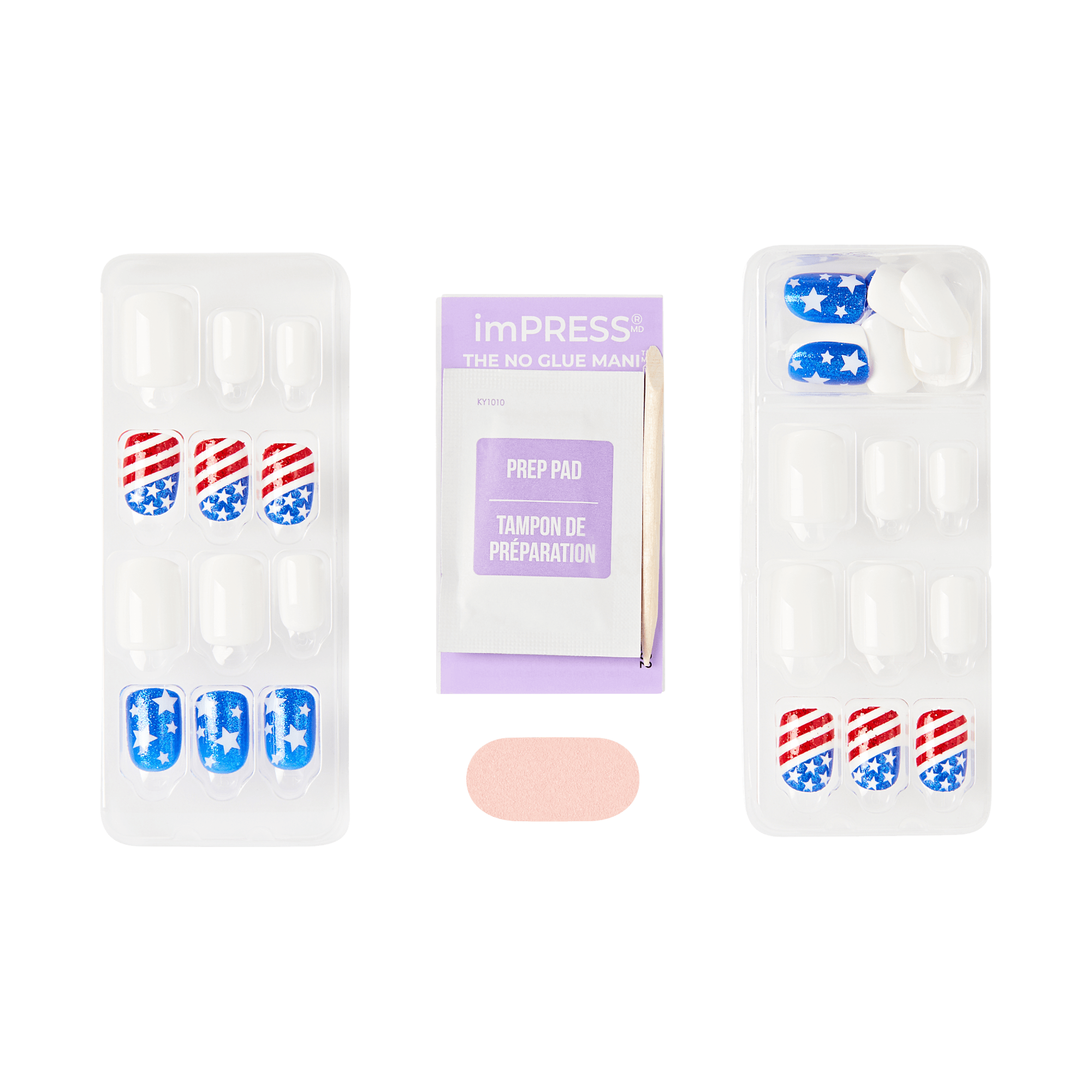 impress-design-no-glue-fake-press-on-nails-liberty-multicolor-red-white-blue-sho image 5