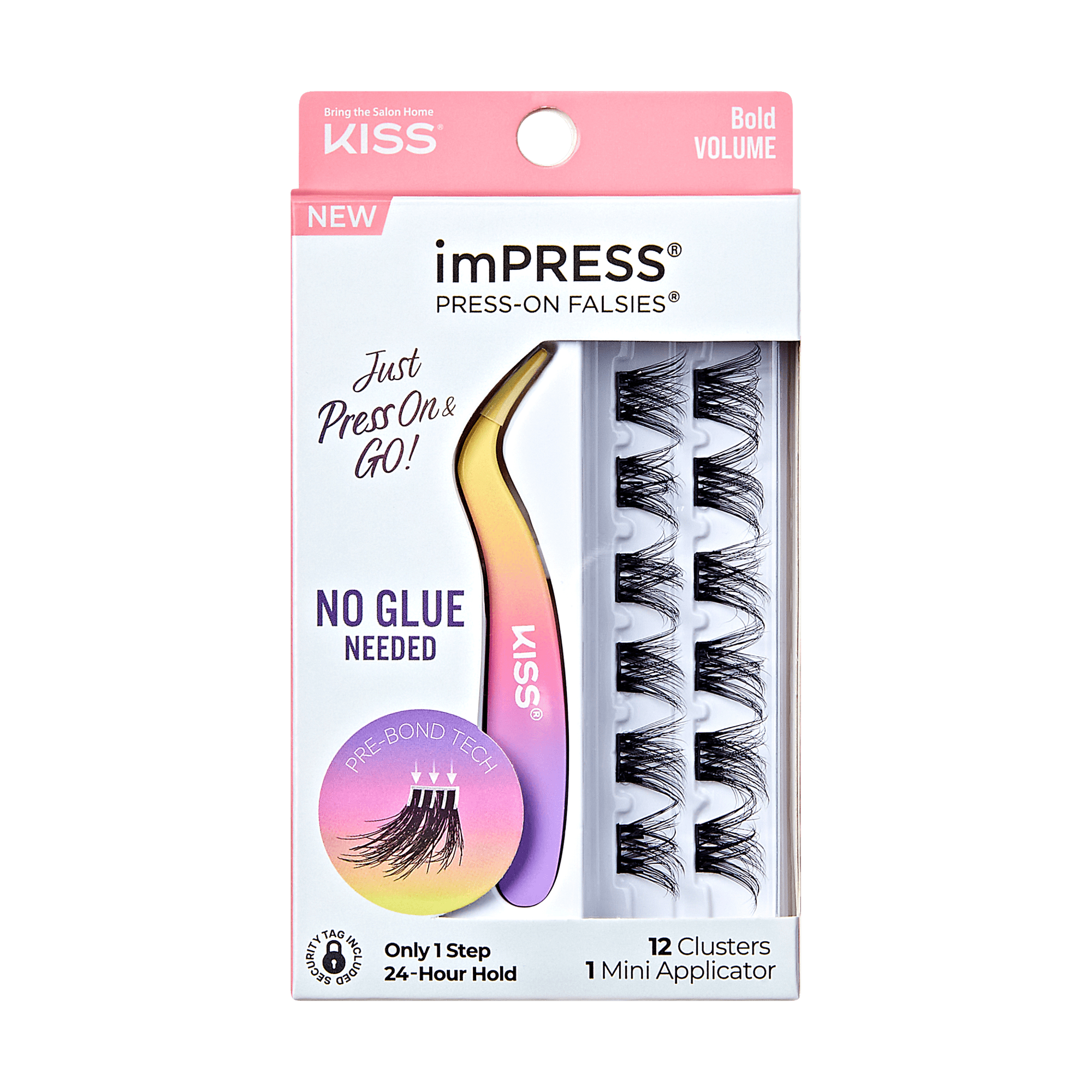 impress-falsies-pre-glued-false-eyelashes-minipack-bold-12-lash-clusters-with-ap image 1