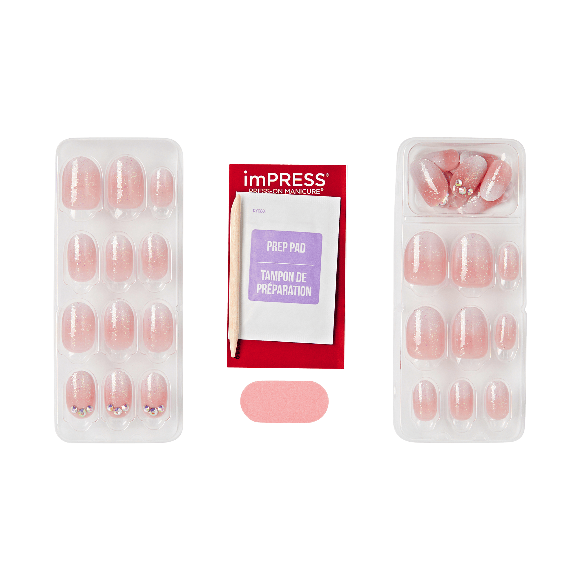 impress-design-no-glue-fake-press-on-nails-even-better-pink-short-oval-3d-jewel- image 4