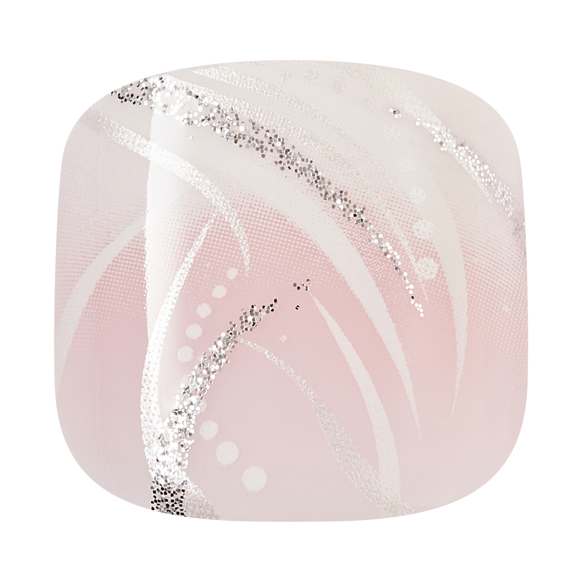 impress-is-this-love-no-glue-press-on-toenails-french-pedicure-short-squoval-pin image 5