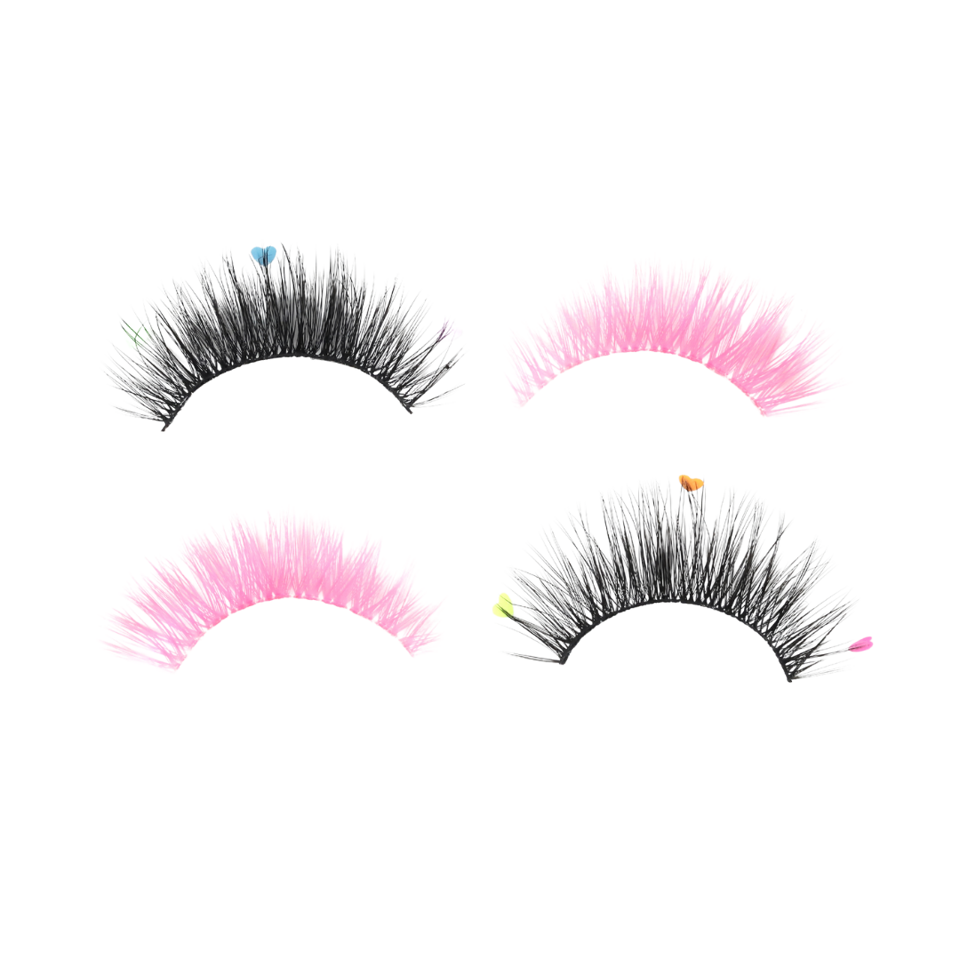 paintlab-pink-love-lashes-2-pack-eyelash-extensions image 3