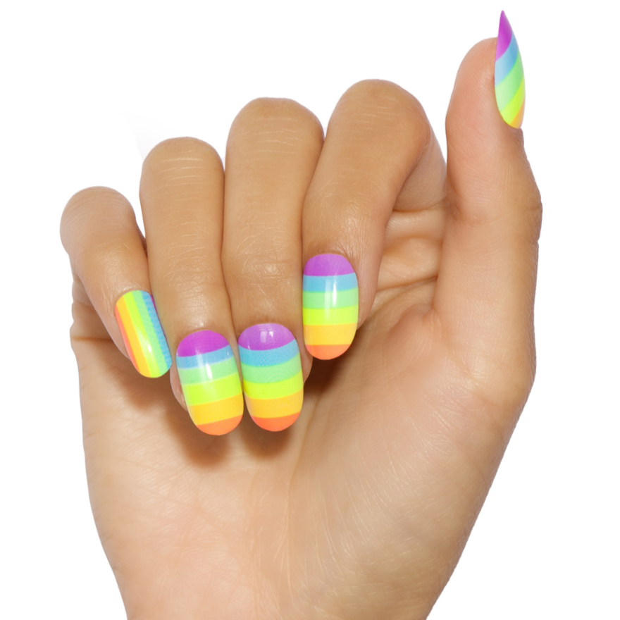 paintlab-love-is-love-oval-press-on-nails-pride-collection image 2
