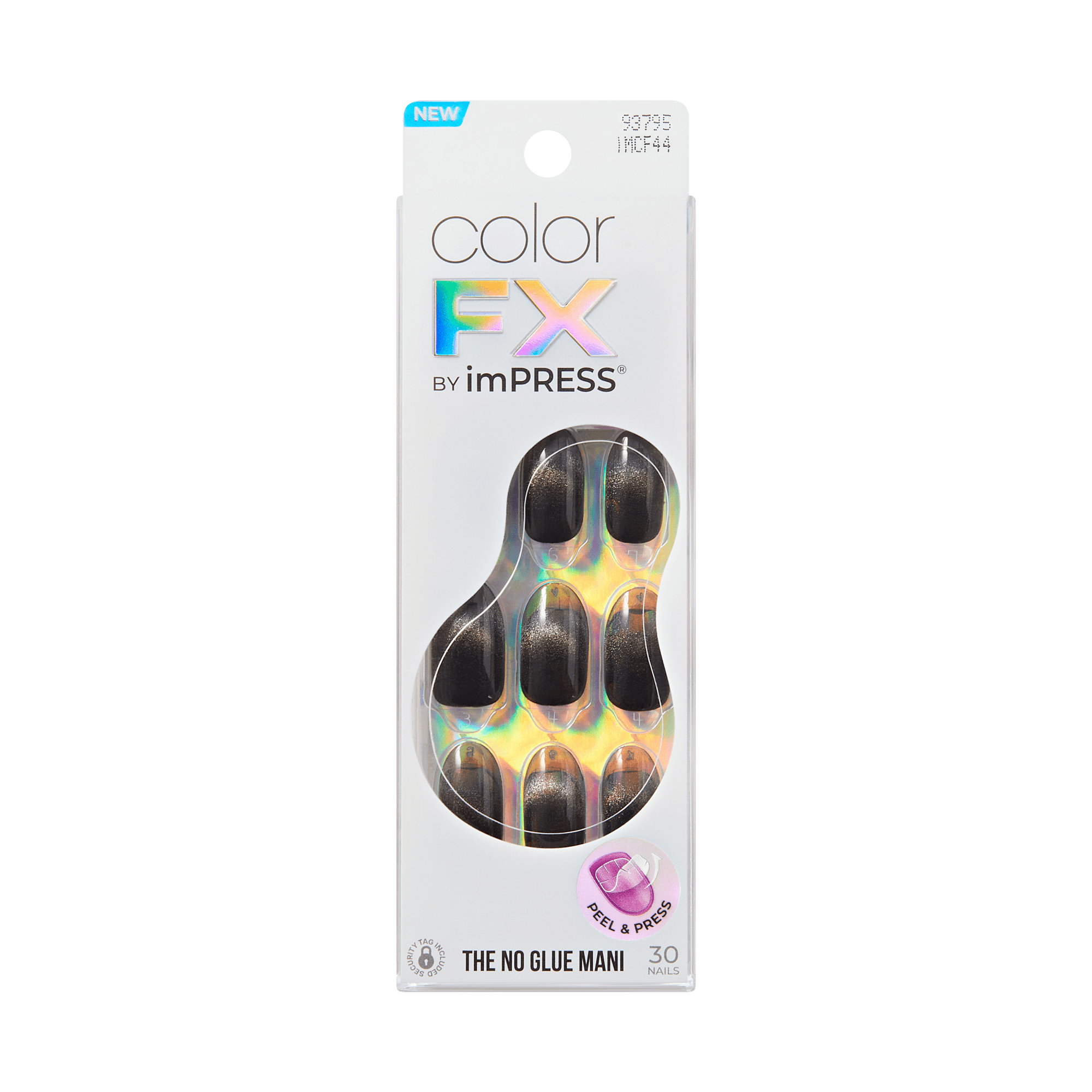 colorfx-by-impress-no-glue-fake-press-on-nails-best-wishes-solid-black-medium-ov image 8