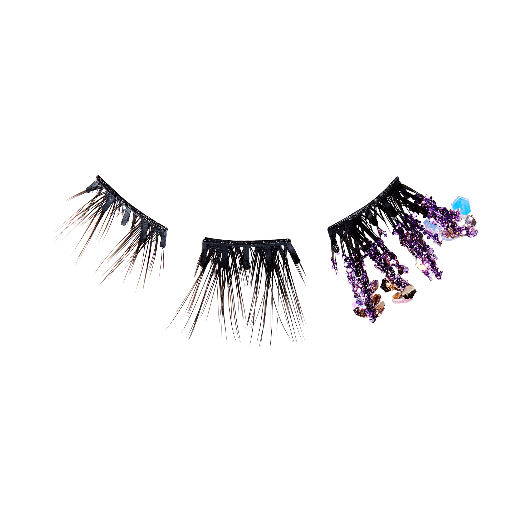wicked-x-impress-fantabulous-lash-clusters-purple-glitter-8-10mm-12-pieces image 6
