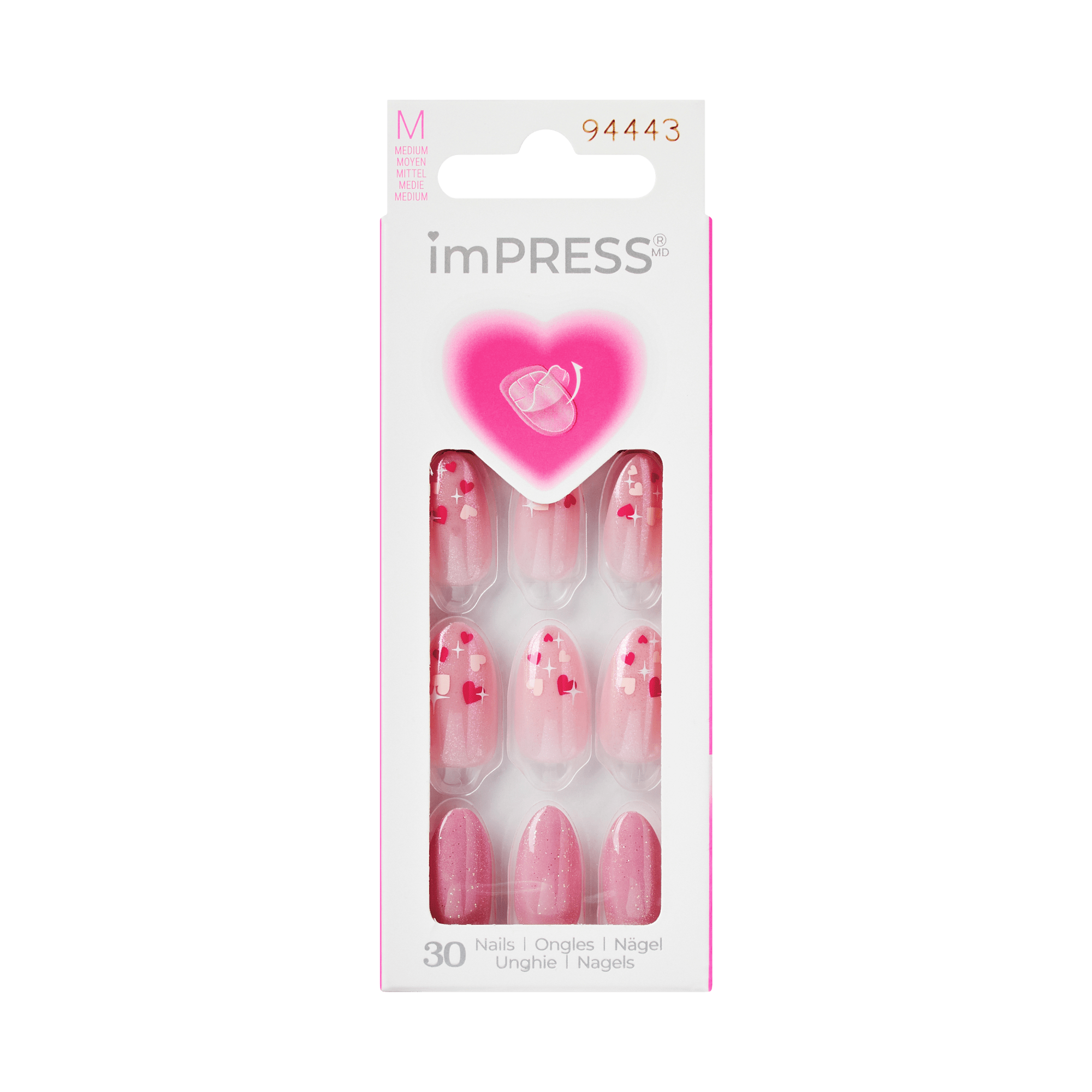 impress-much-love-no-glue-press-on-nails-pink-almond-medium-valentine-s-day-mani image 7