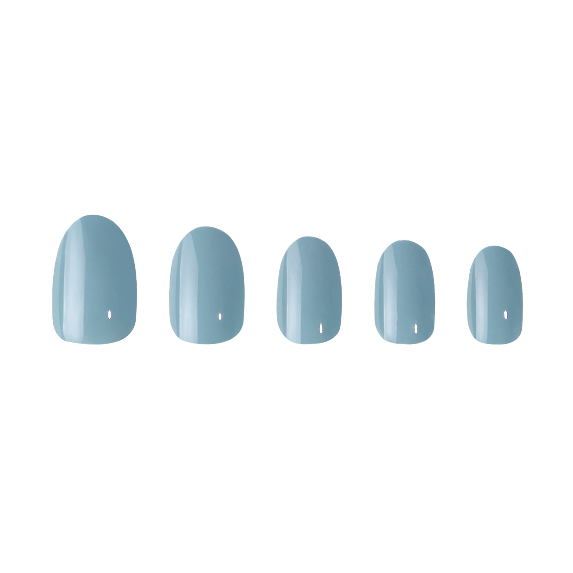 paintlab-smokey-grey-oval-press-on-nails image 3