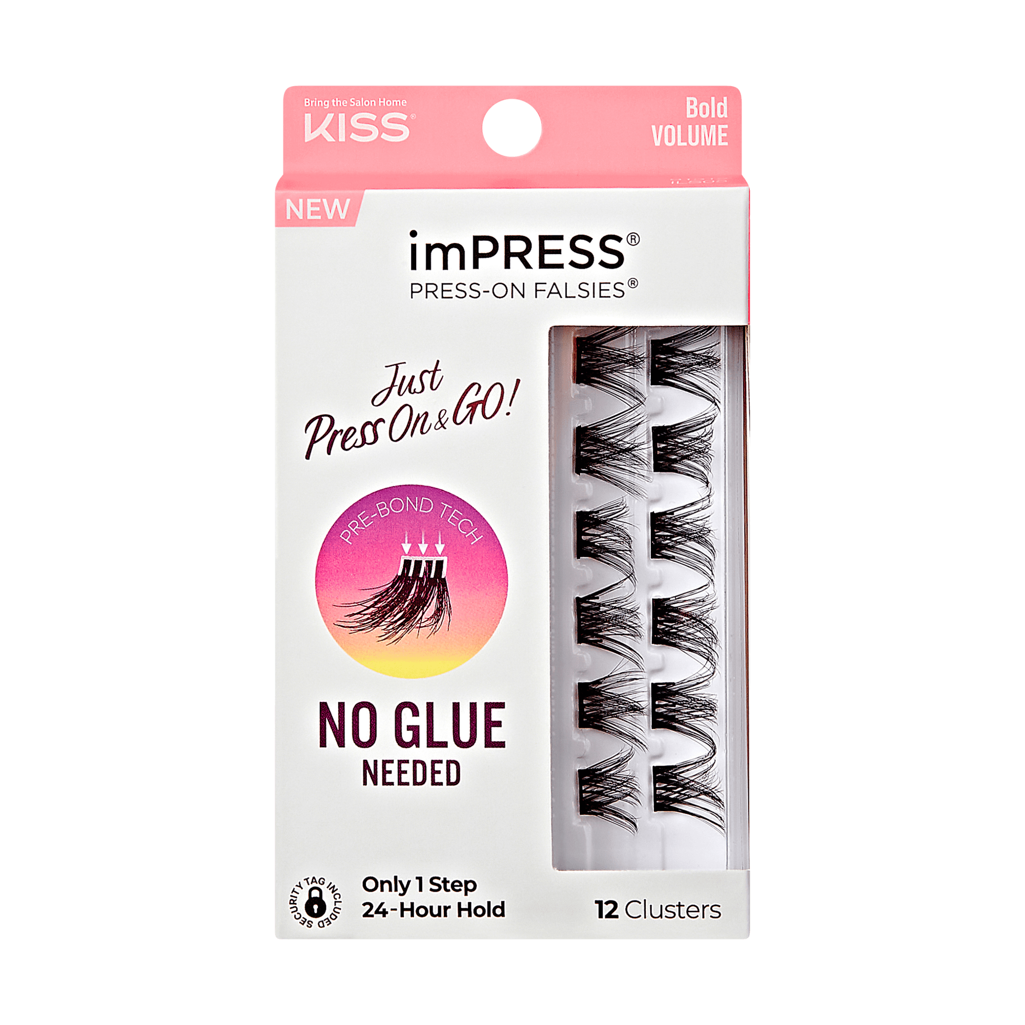 impress-falsies-pre-glued-false-eyelashes-minipack-bold-12-lash-clusters-12-14mm image 1