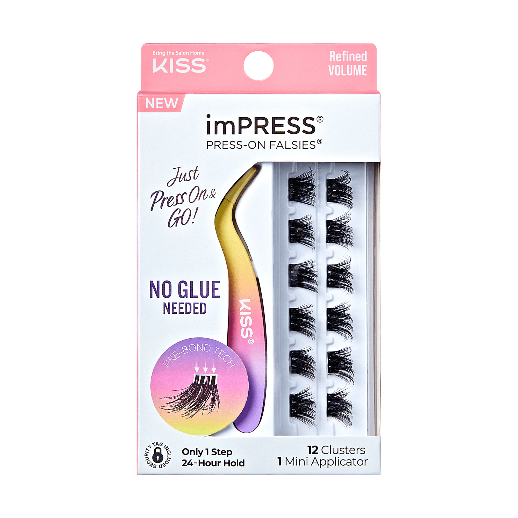impress-falsies-pre-glued-false-eyelashes-minipack-refined-12-lash-clusters-10-1 image 1
