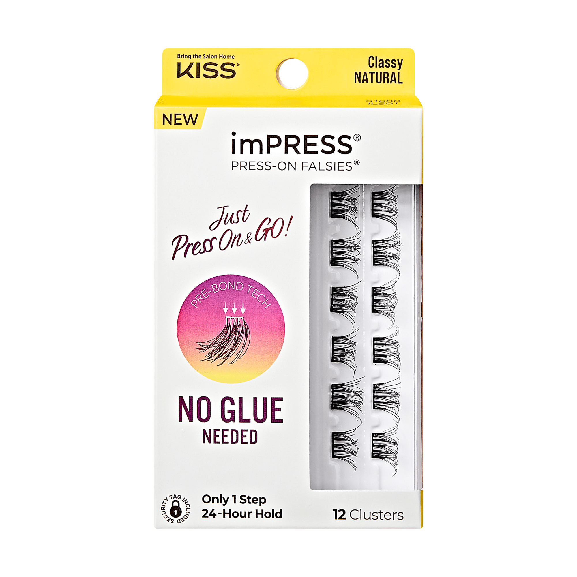 impress-falsies-pre-glued-false-eyelashes-minipack-classy-12-lash-clusters-10mm- image 1