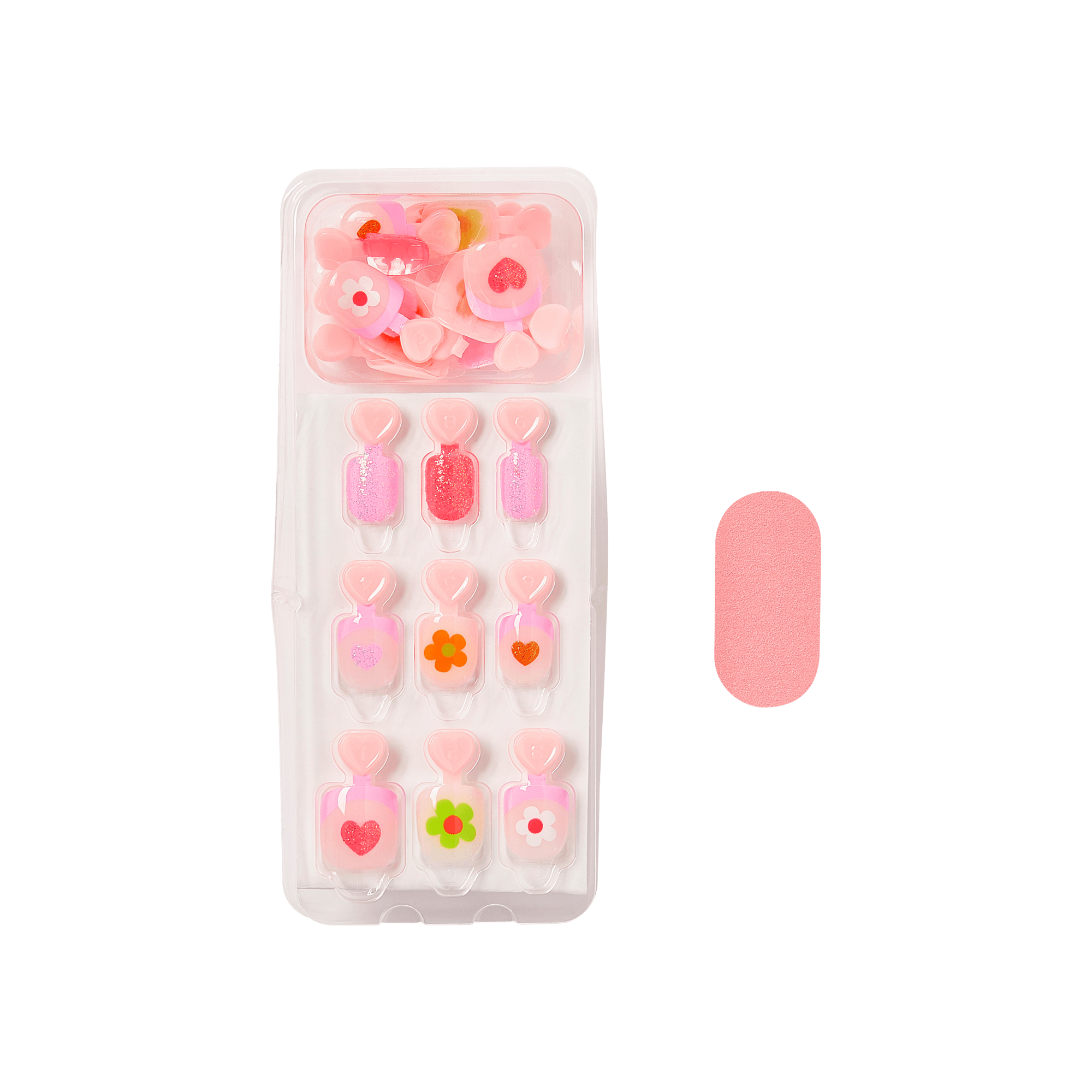 impress-kids-fairy-song-press-on-nails-pink-squoval-20-nails image 3