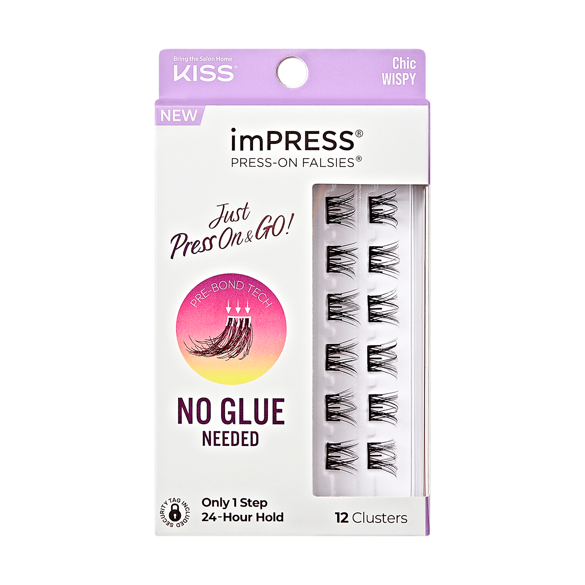 impress-falsies-pre-glued-false-eyelashes-minipack-chic-12-lash-clusters-12-14mm image 1