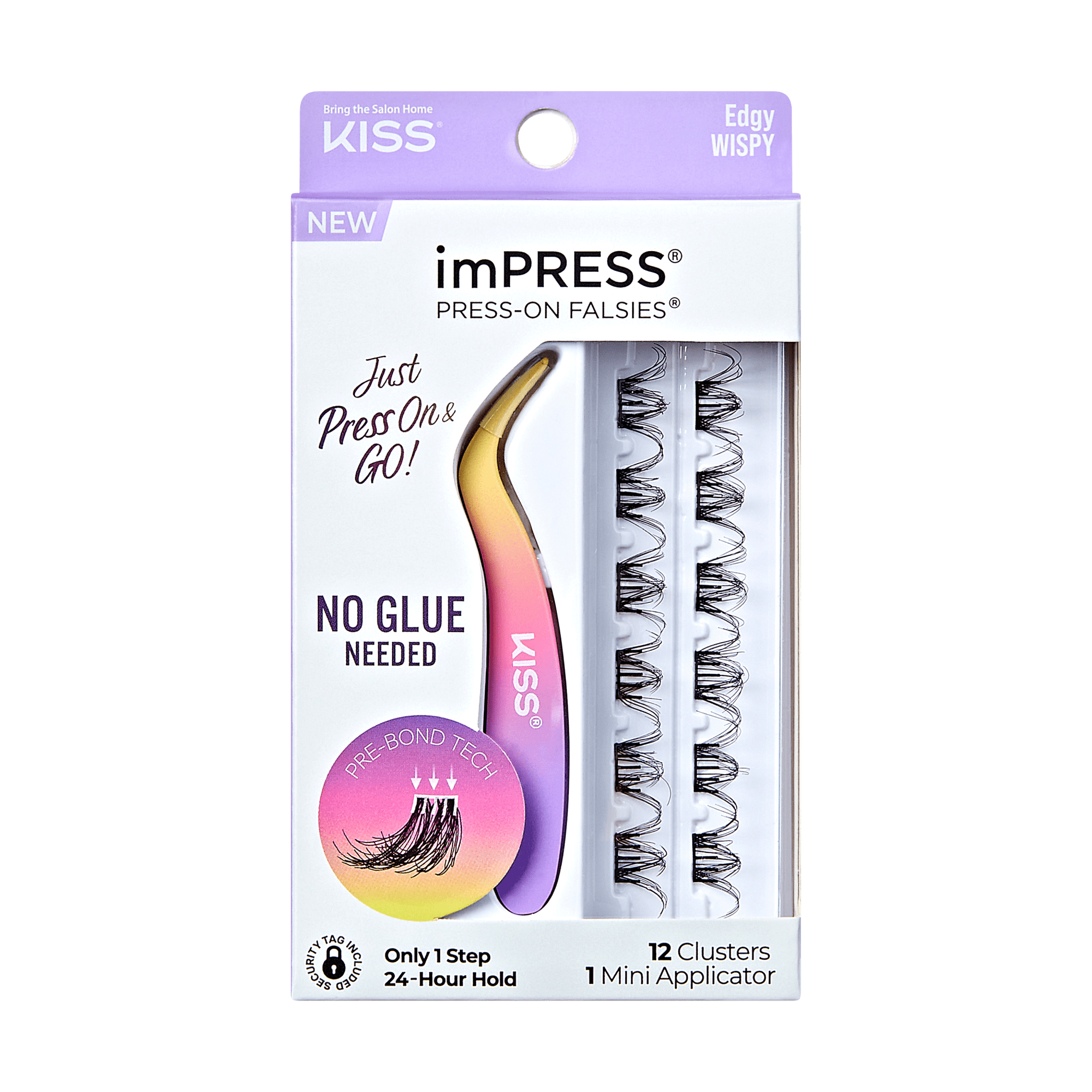 impress-falsies-edgy-pre-glued-false-eyelashes-minipack-12-cluster-lashes-14-16m image 1