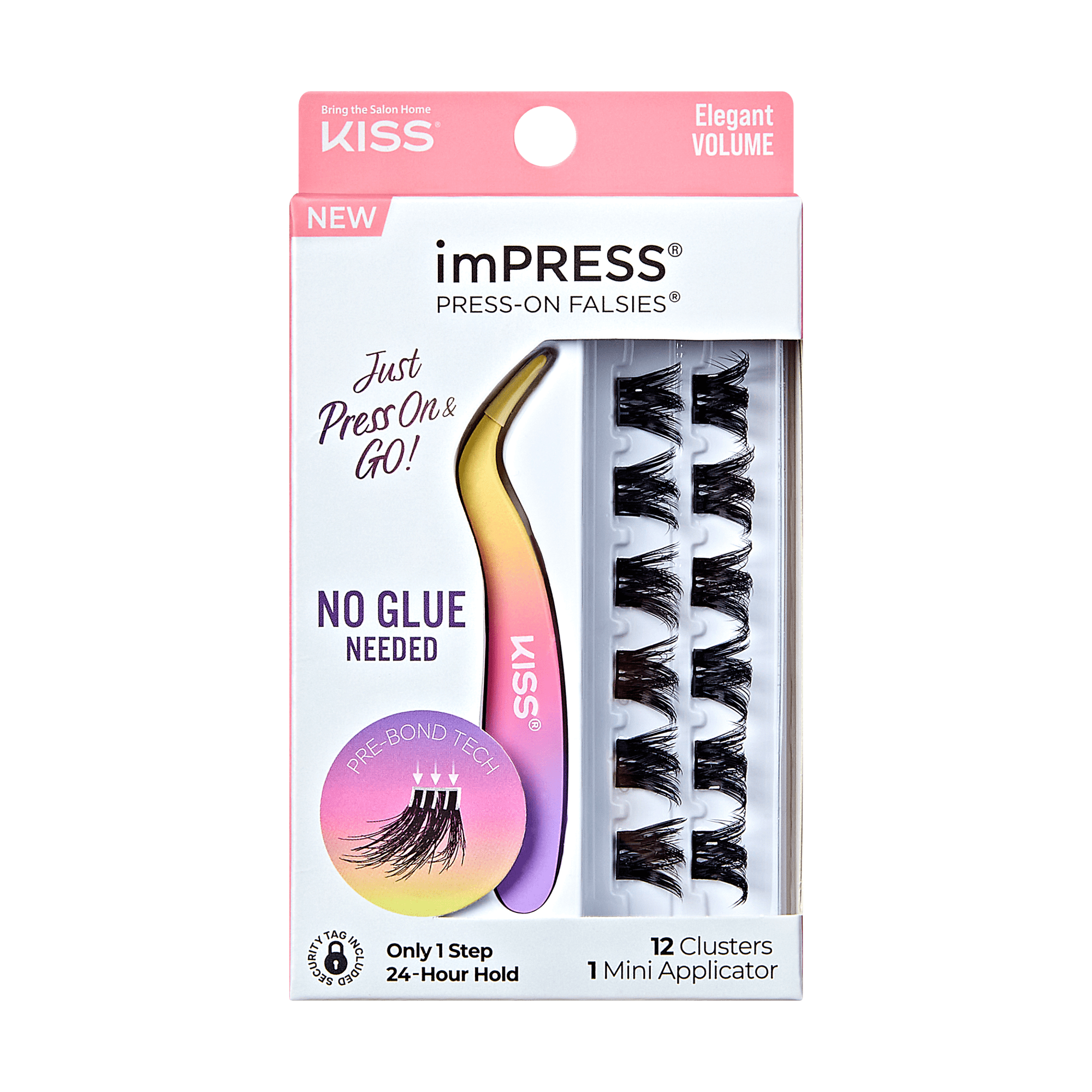 impress-falsies-pre-glued-false-eyelashes-minipack-elegant-12-lash-clusters-12mm image 1