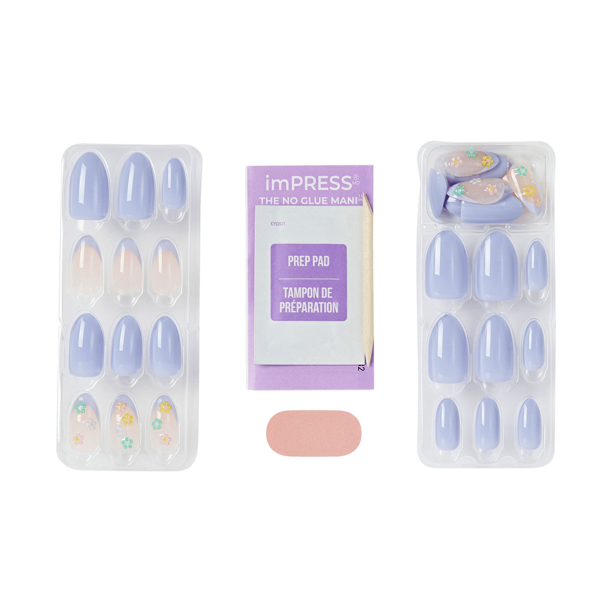 impress-pastel-bloom-no-glue-press-on-nails-3d-jewel-french-multicolor-medium-al image 5