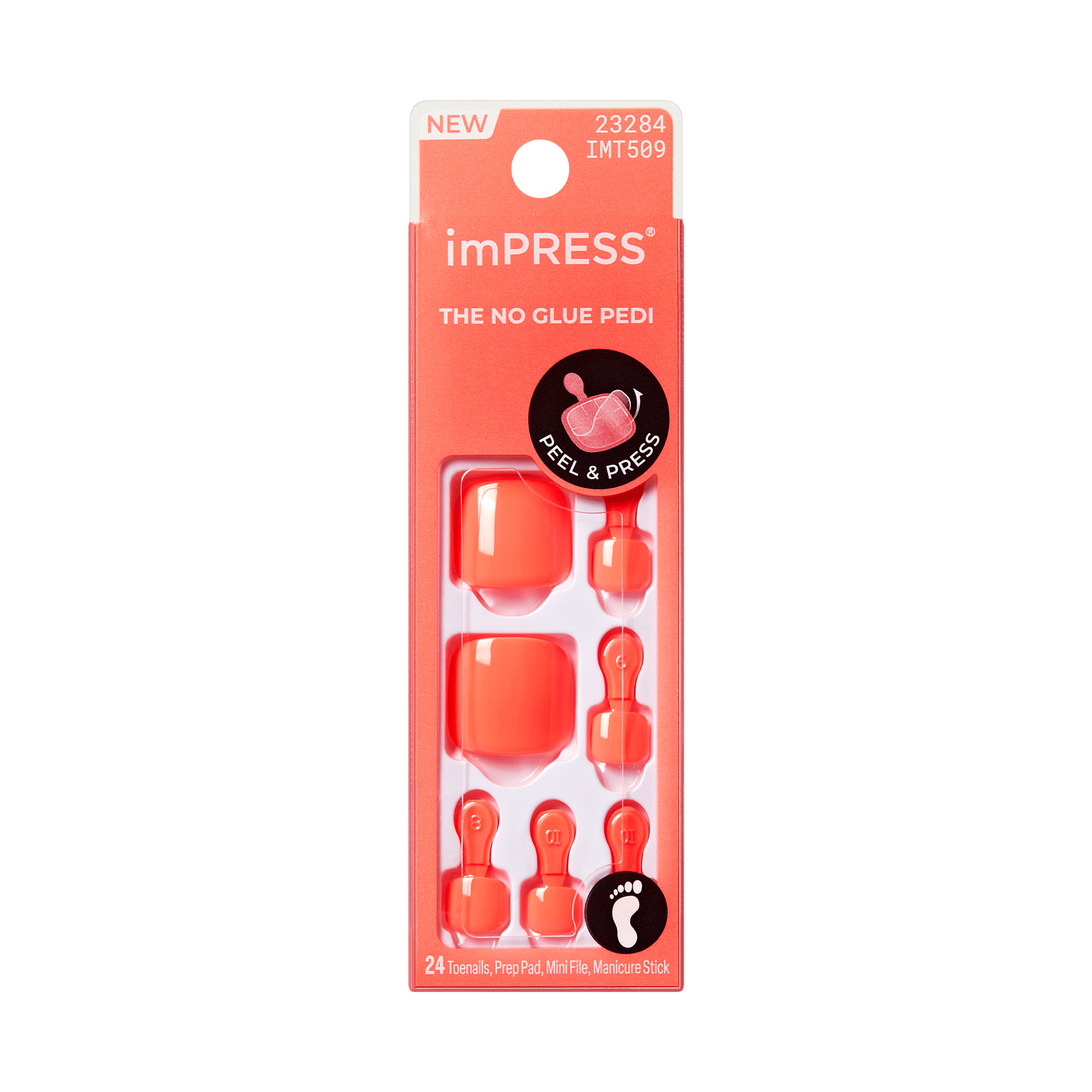 impress-color-press-on-mani-pedi-bundle-happier-vibes-pure-mood-set-orange-gloss image 6