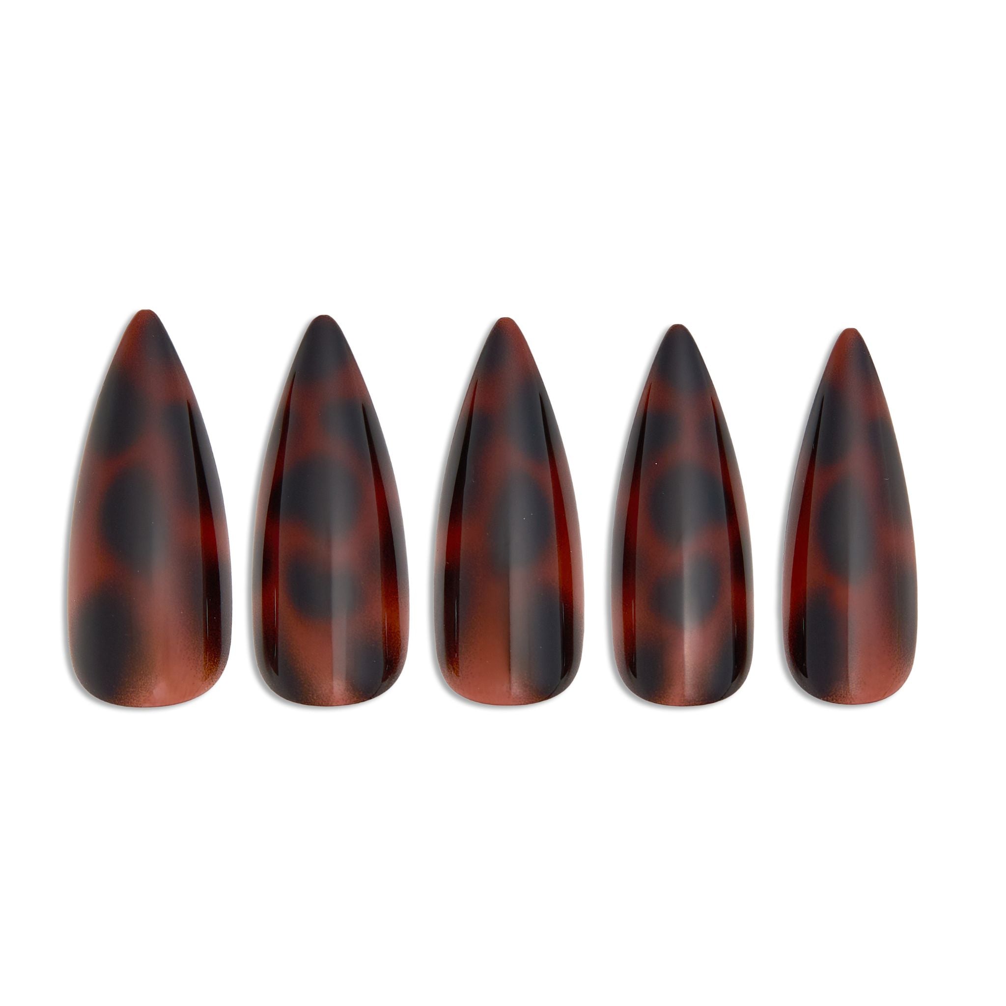 paintlab-espresso-tortie-stiletto-press-on-nails image 3