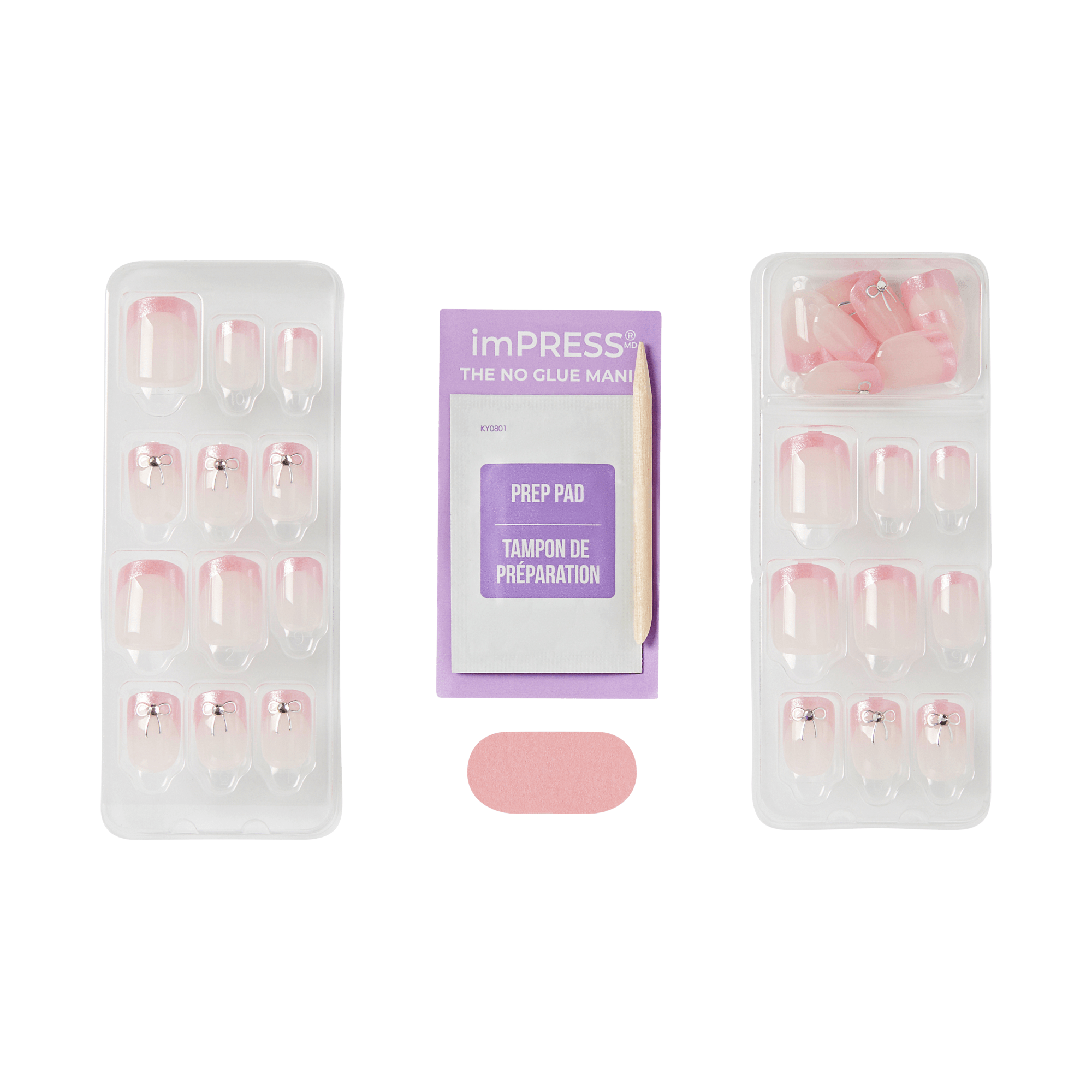 impress-design-no-glue-fake-press-on-nails-soft-petals-3d-jewel-french-design-pi image 4
