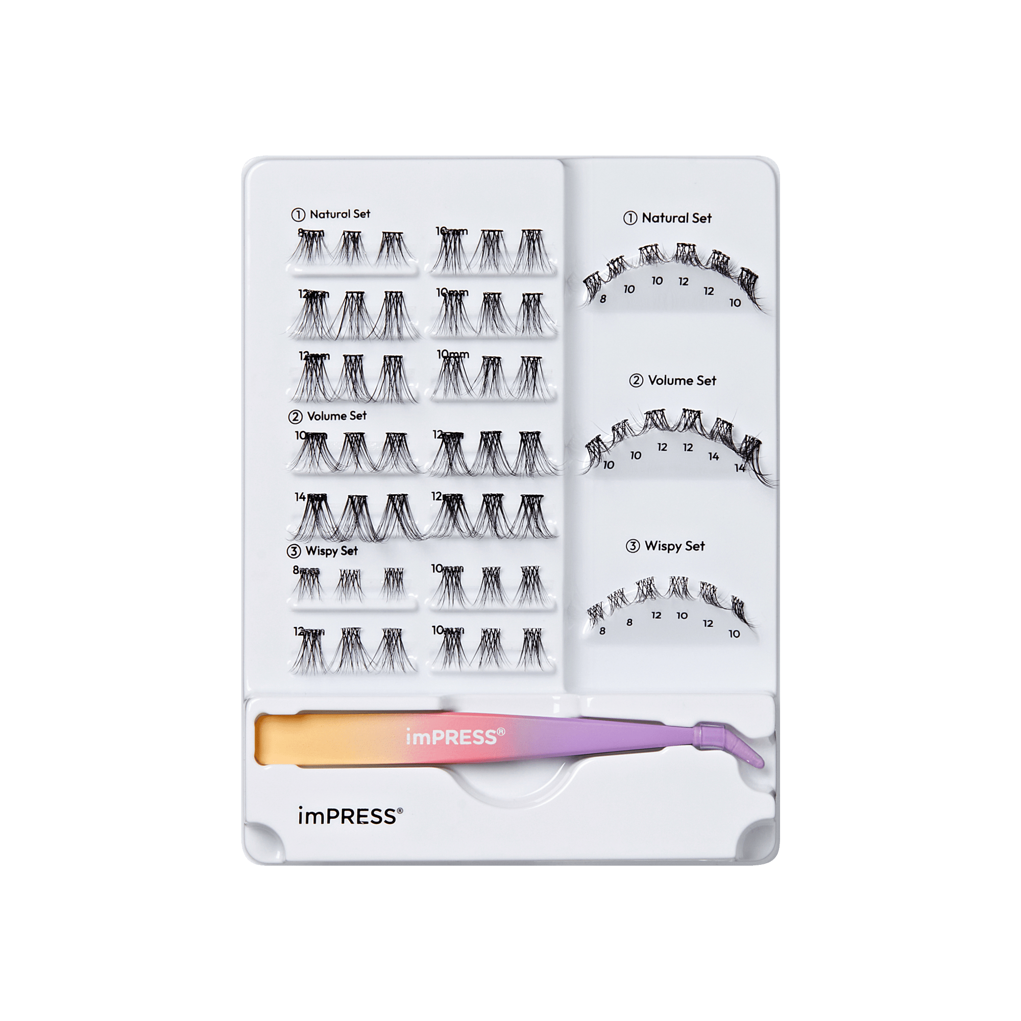 impress-falsies-pre-glued-individual-false-eyelashes-starter-kit-60-clusters-8-1 image 6