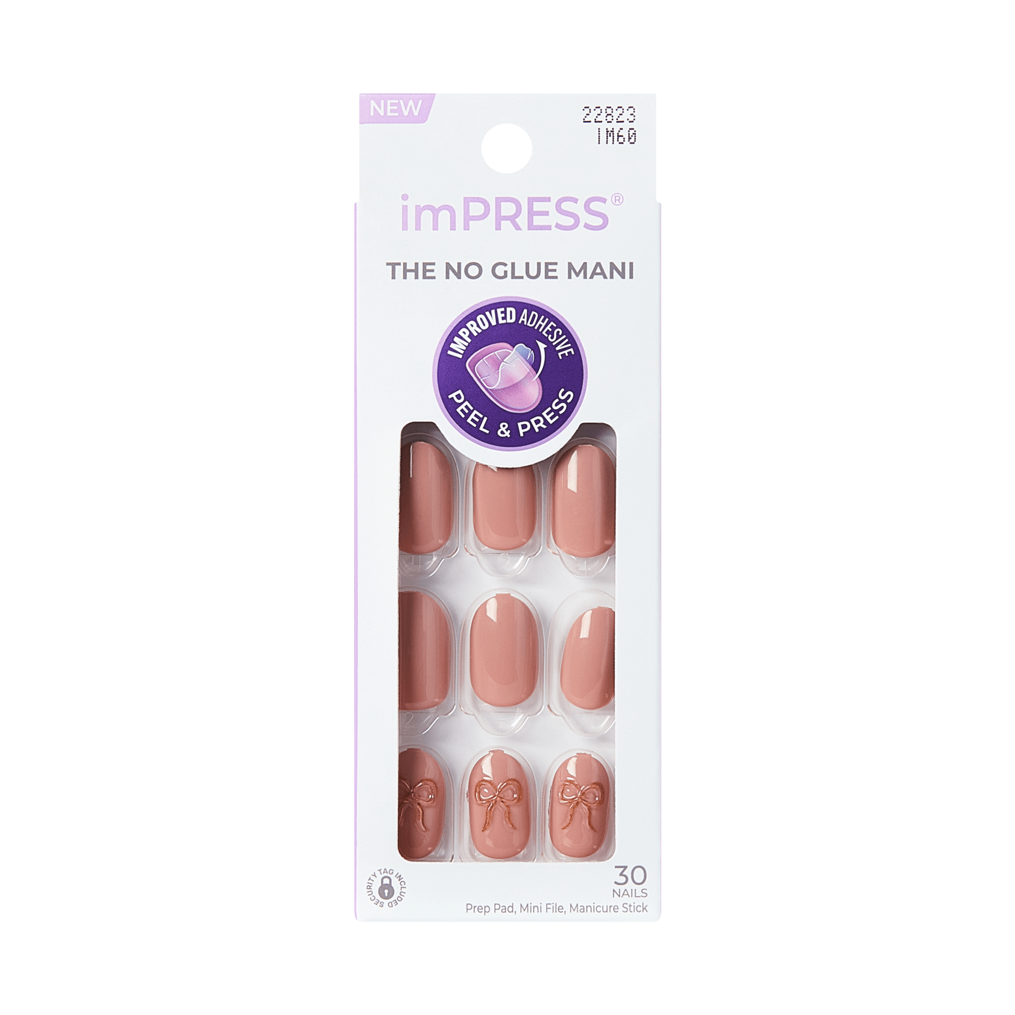 impress-design-no-glue-fake-press-on-nails-close-to-you-3d-solid-pink-short-oval image 7