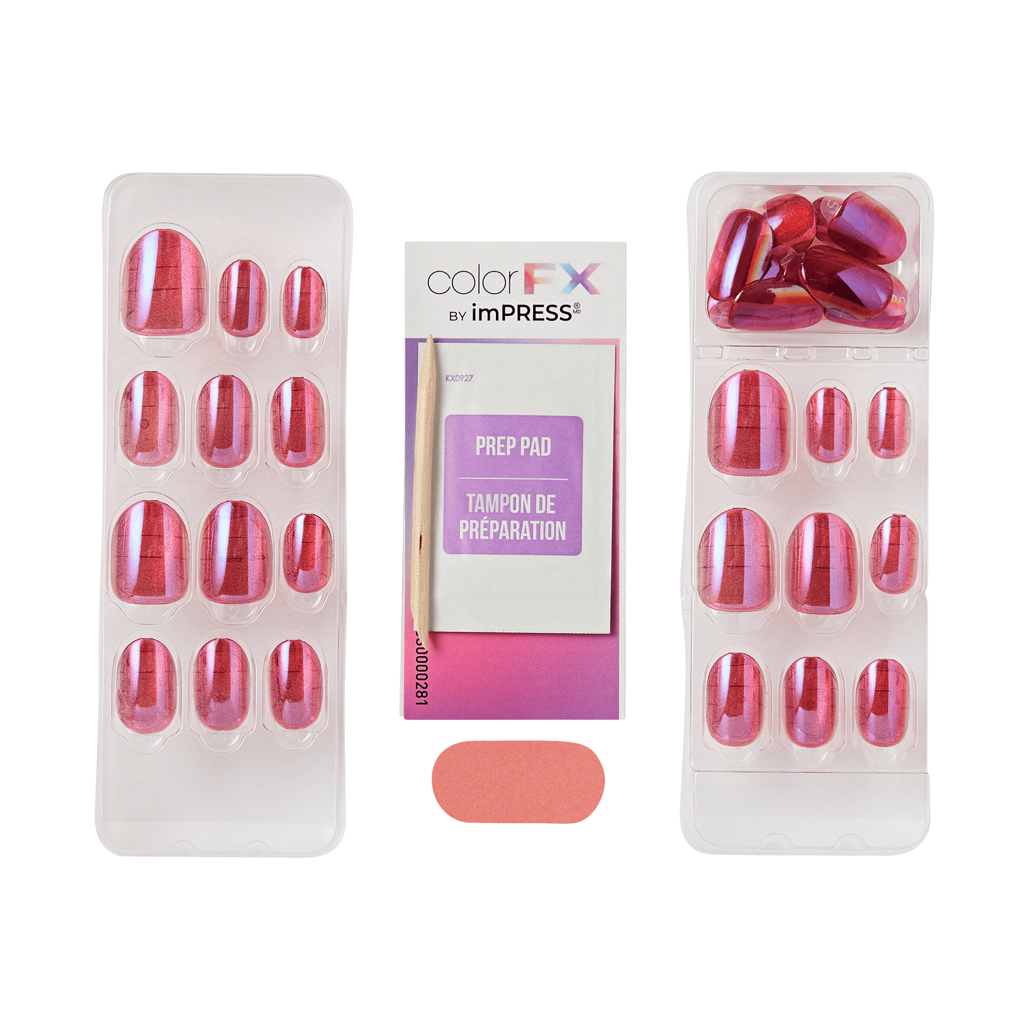 colorfx-by-impress-press-on-nails-around-you-solid-pearl-effect-pink-short-oval- image 6
