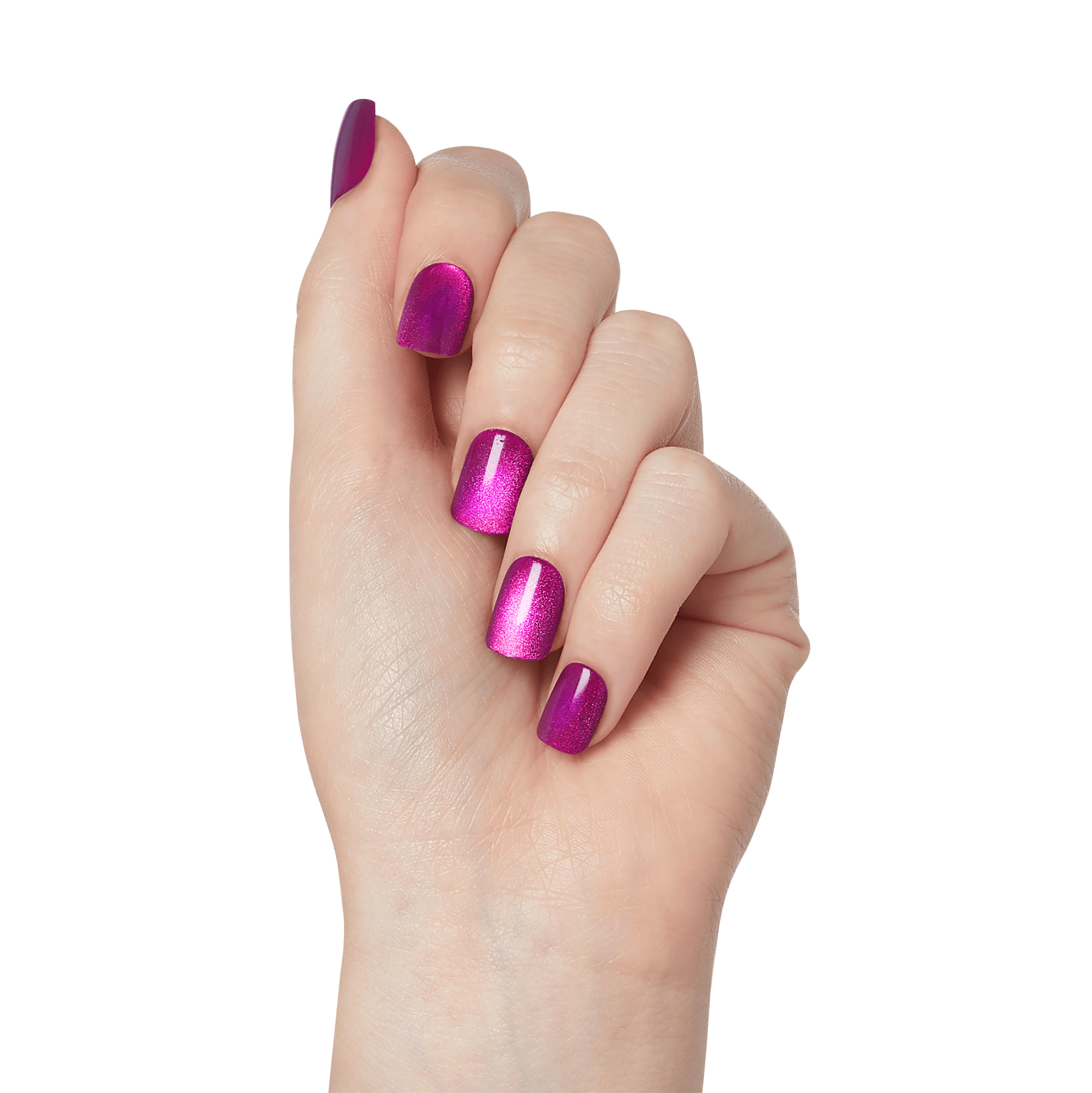 impress-colorfx-levels-no-glue-press-on-nails-pink-short-squoval image 4