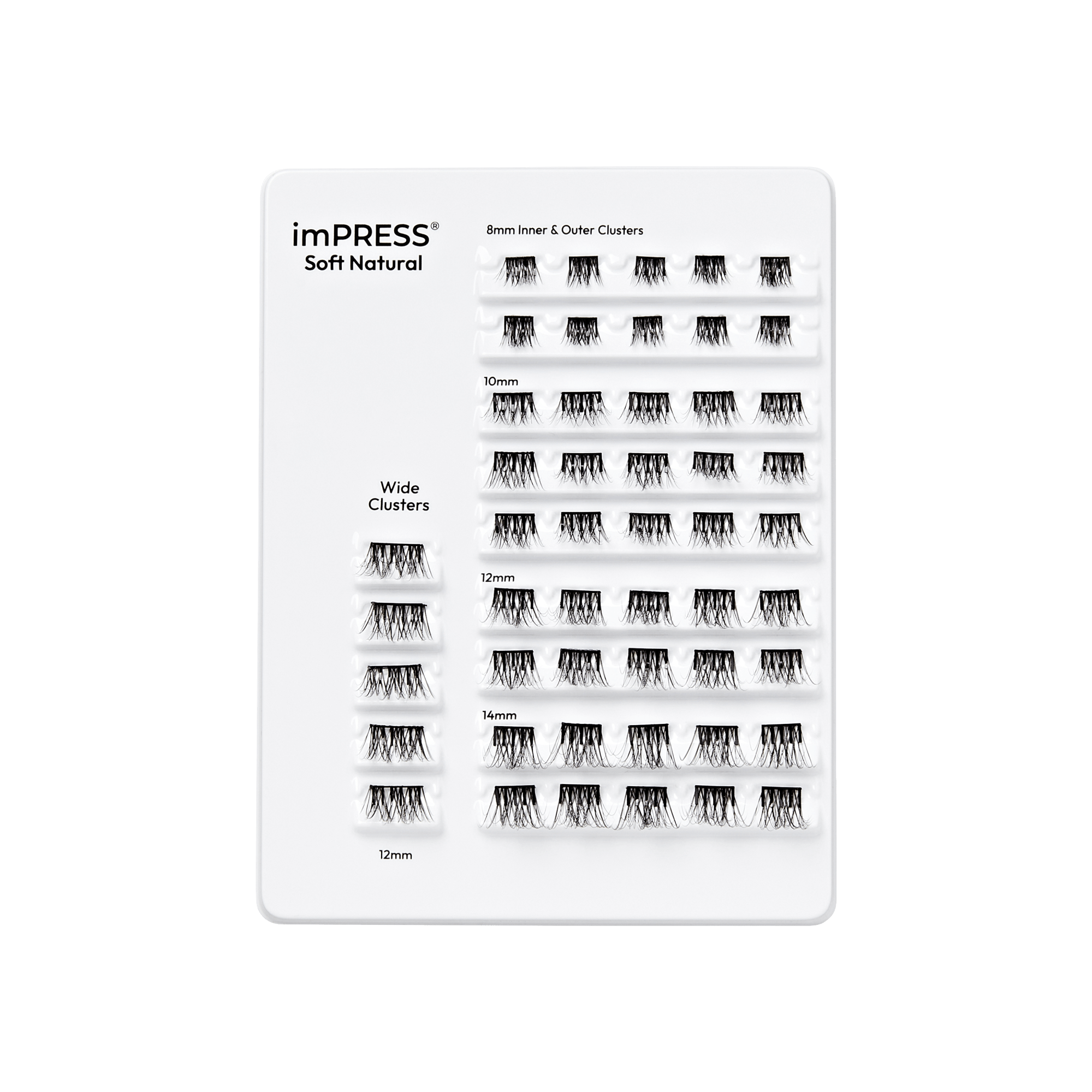impress-falsies-pre-glued-false-eyelashes-multipack-soft-natural-50-lash-cluster image 6