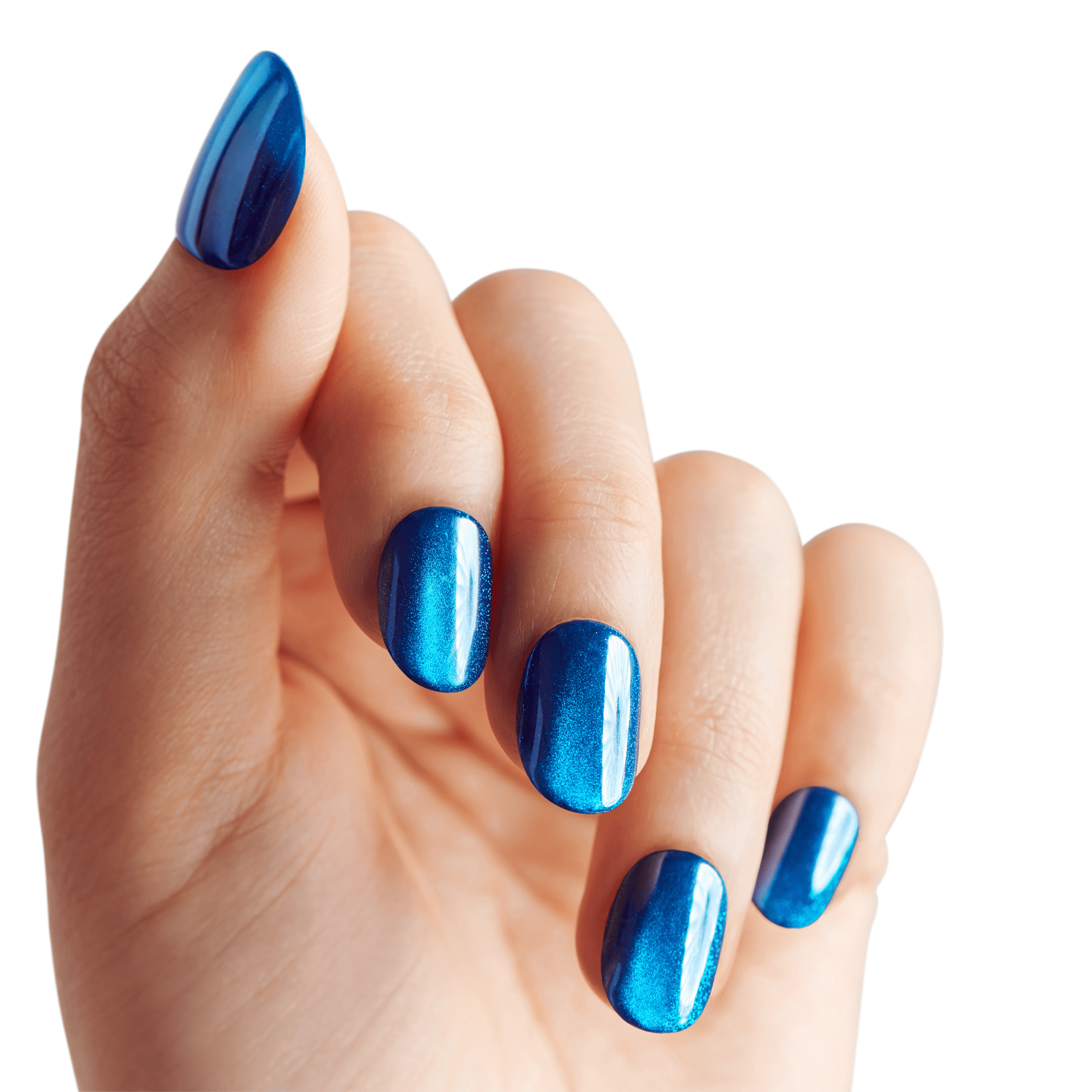 colorfx-by-impress-reconnect-press-on-nails-pearlescent-blue-short-oval-30-nails image 5