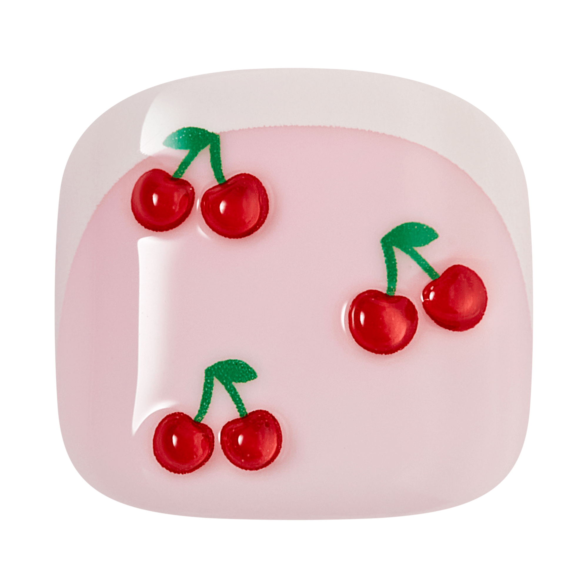 impress-design-sweet-life-no-glue-press-on-toenails-french-cherry-design-short-s image 6