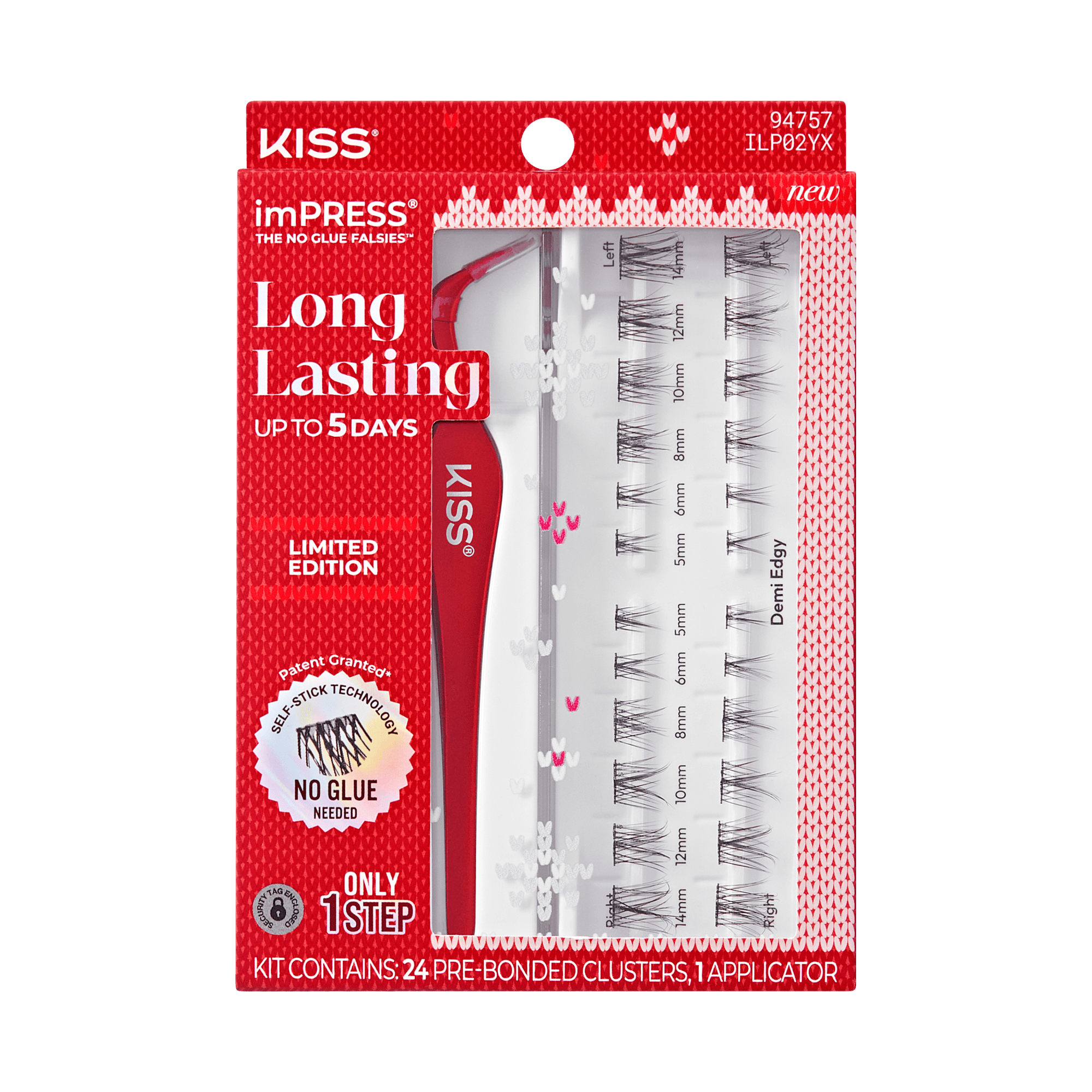 impress-falsies-long-lasting-pre-glued-holiday-false-eyelashes-demi-edgy-24-lash image 1