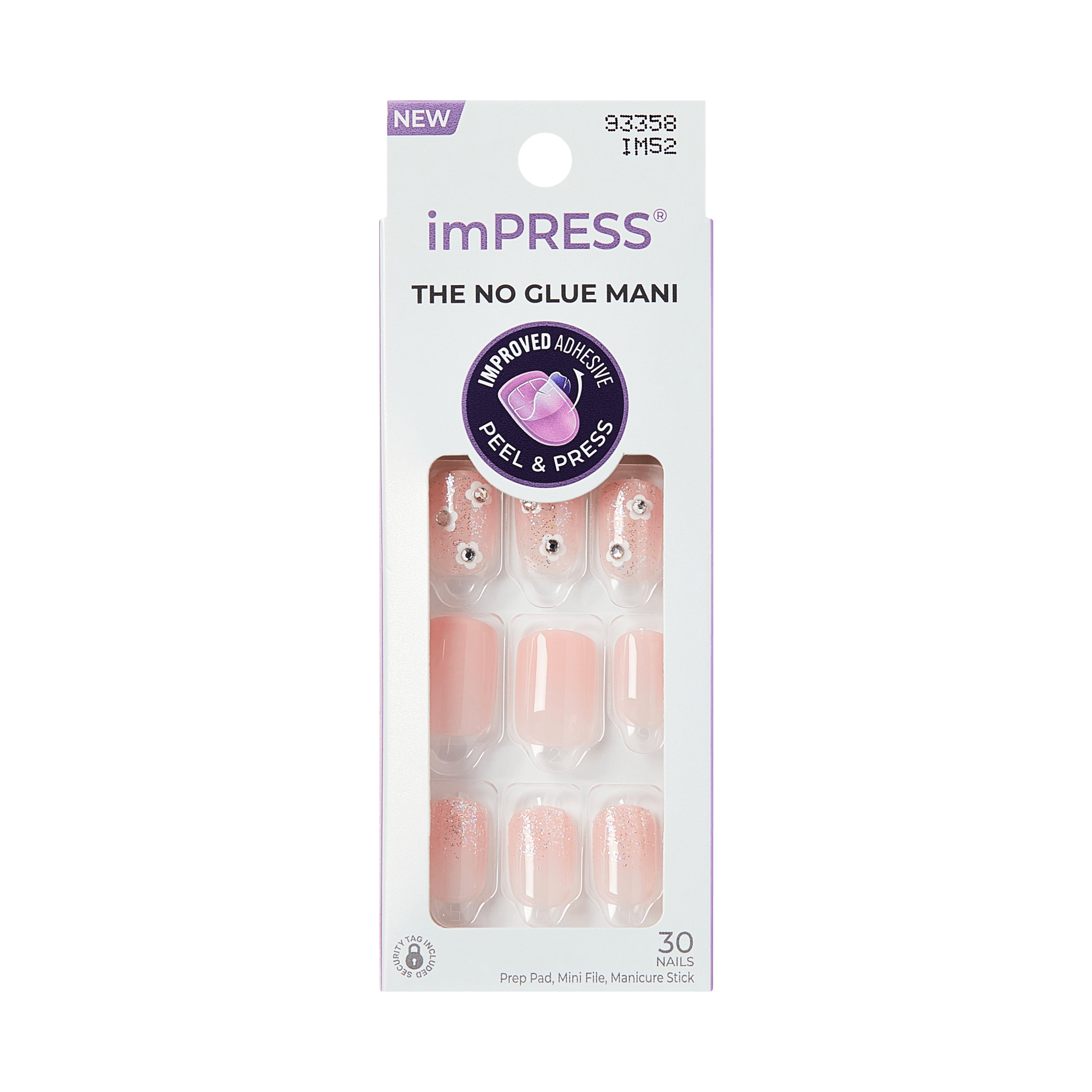 impress-design-no-glue-fake-press-on-nails-the-beginning-3d-jewel-design-pink-sh image 6