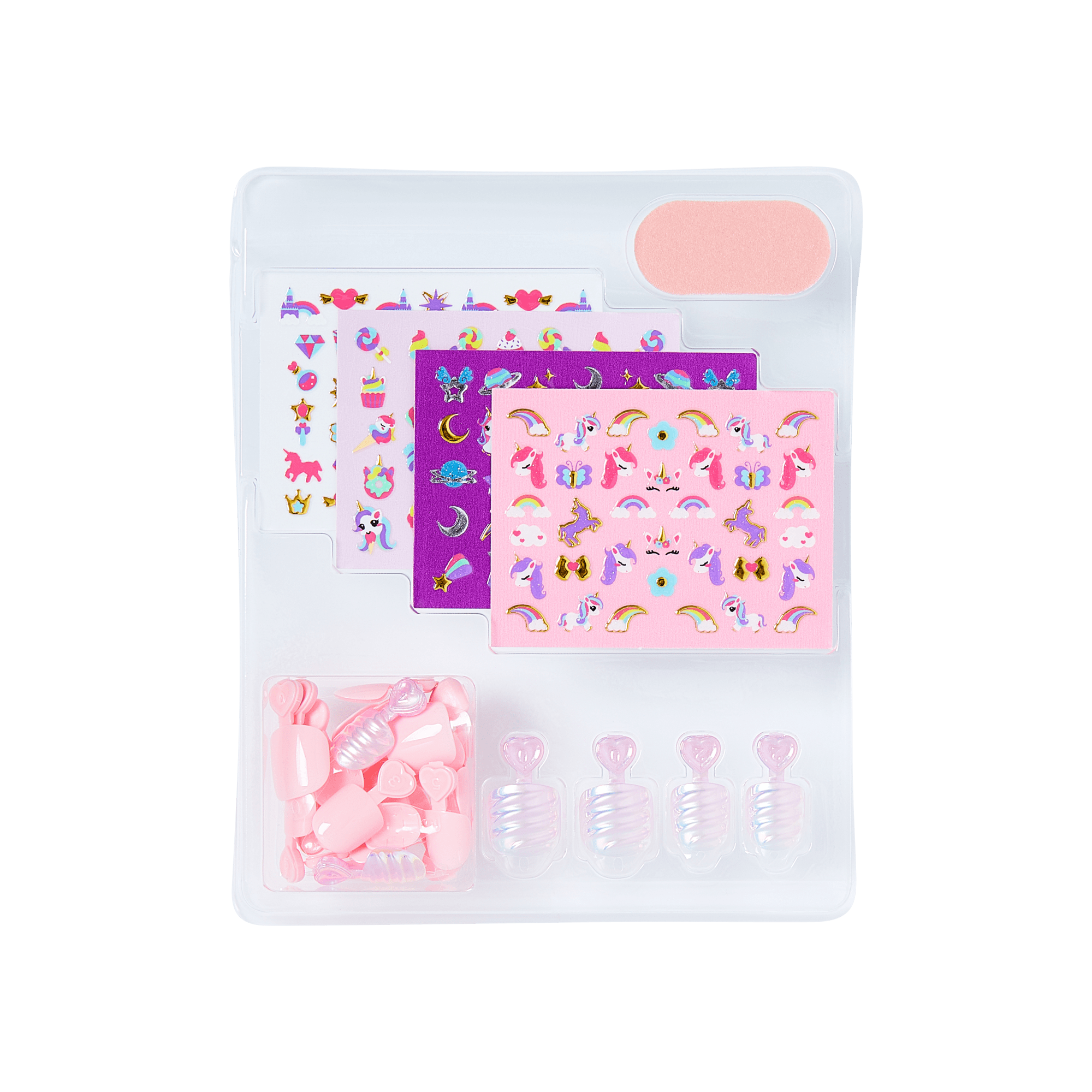 impress-mini-nail-artist-kit-unicorn-dream-no-glue-multicolor-squoval-kids-manic image 5