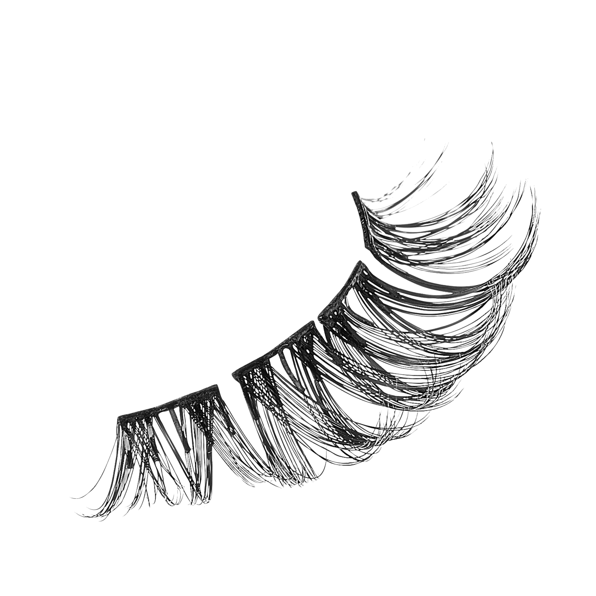 impress-falsies-pre-glued-false-eyelashes-refills-curly-30-lash-clusters-10mm-14 image 6