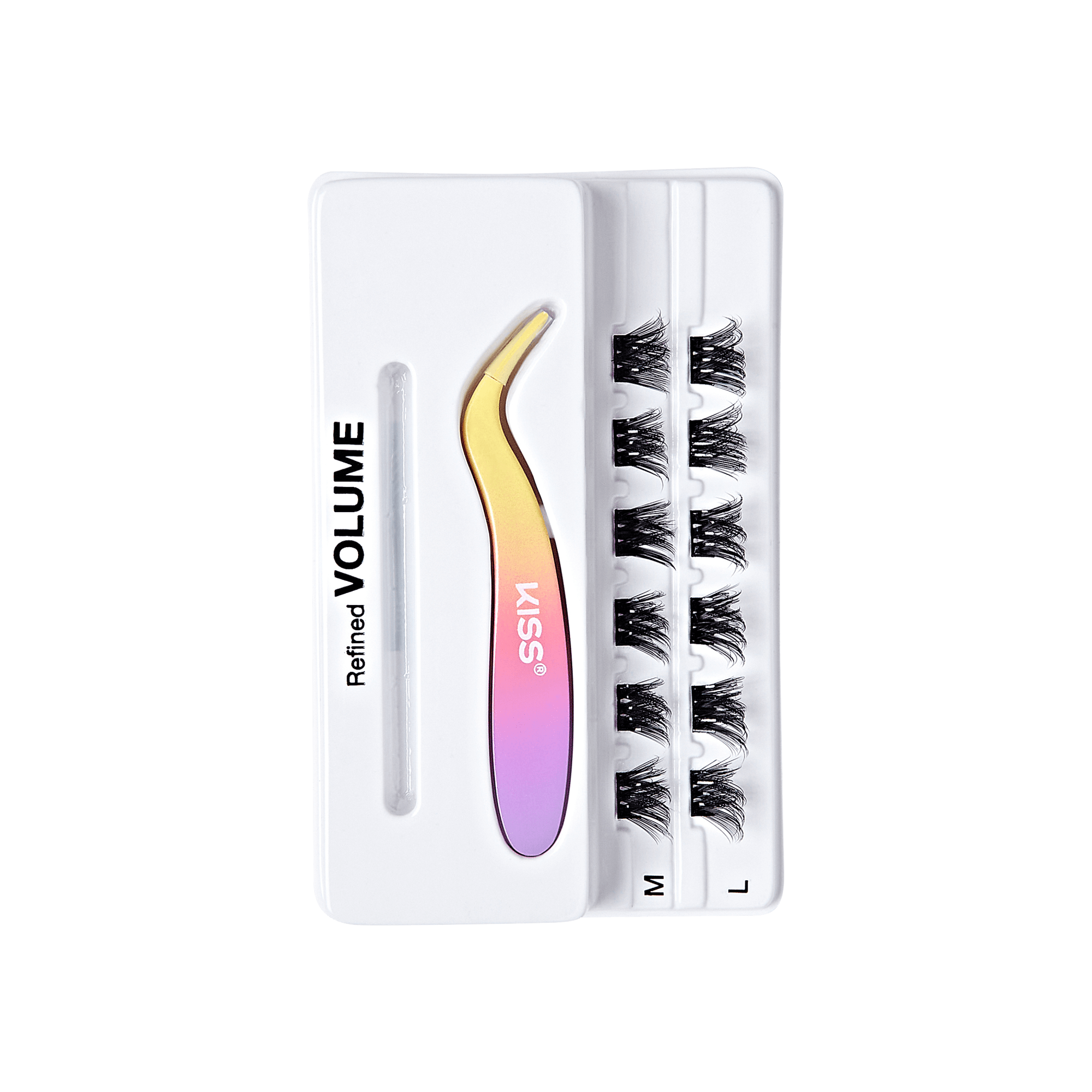 impress-falsies-pre-glued-false-eyelashes-minipack-refined-12-lash-clusters-10-1 image 3