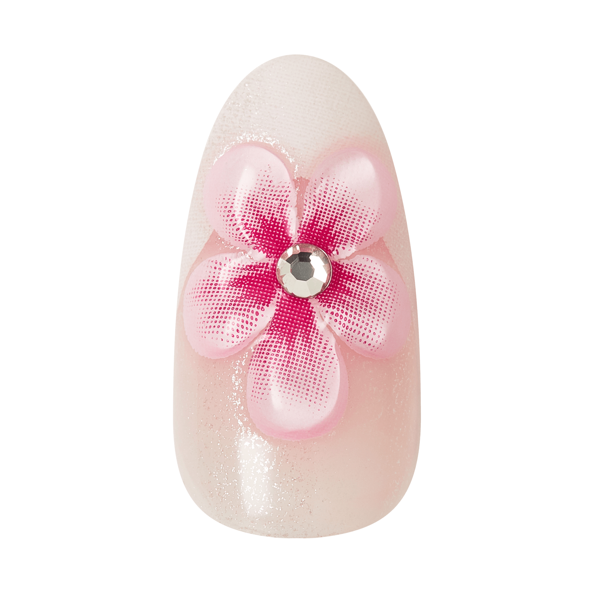 impress-premium-couture-geous-no-glue-press-on-nails-3d-jewel-french-pink-medium image 5