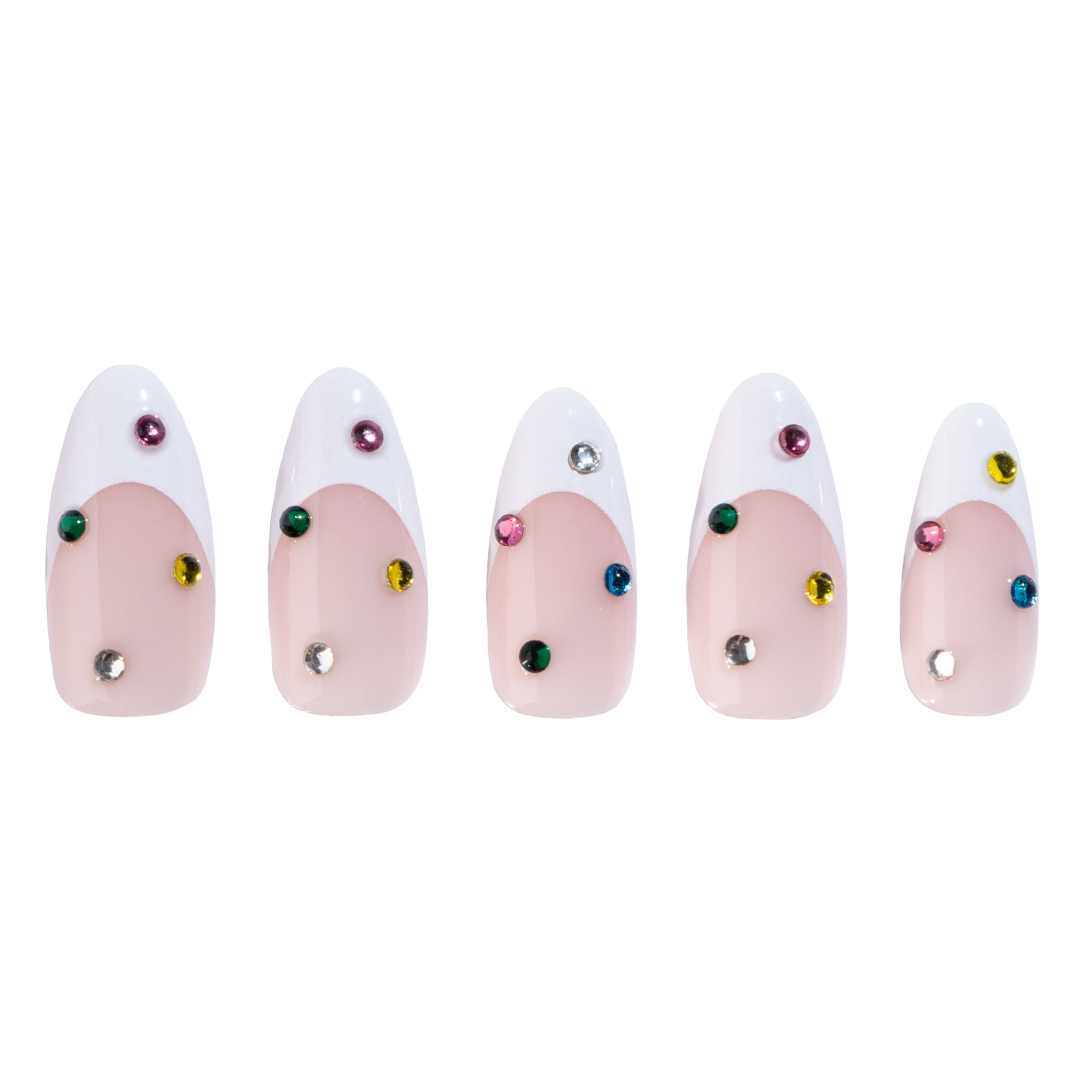 paintlab-bejeweled-almond-press-on-nails image 3