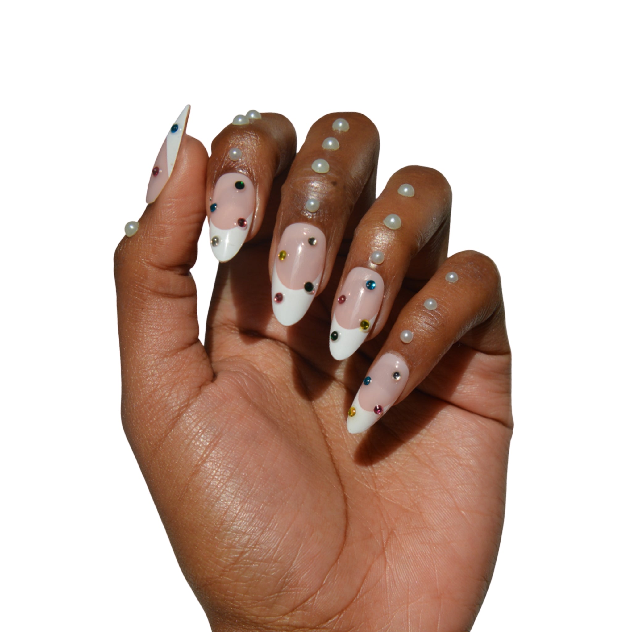 paintlab-bejeweled-almond-press-on-nails image 5