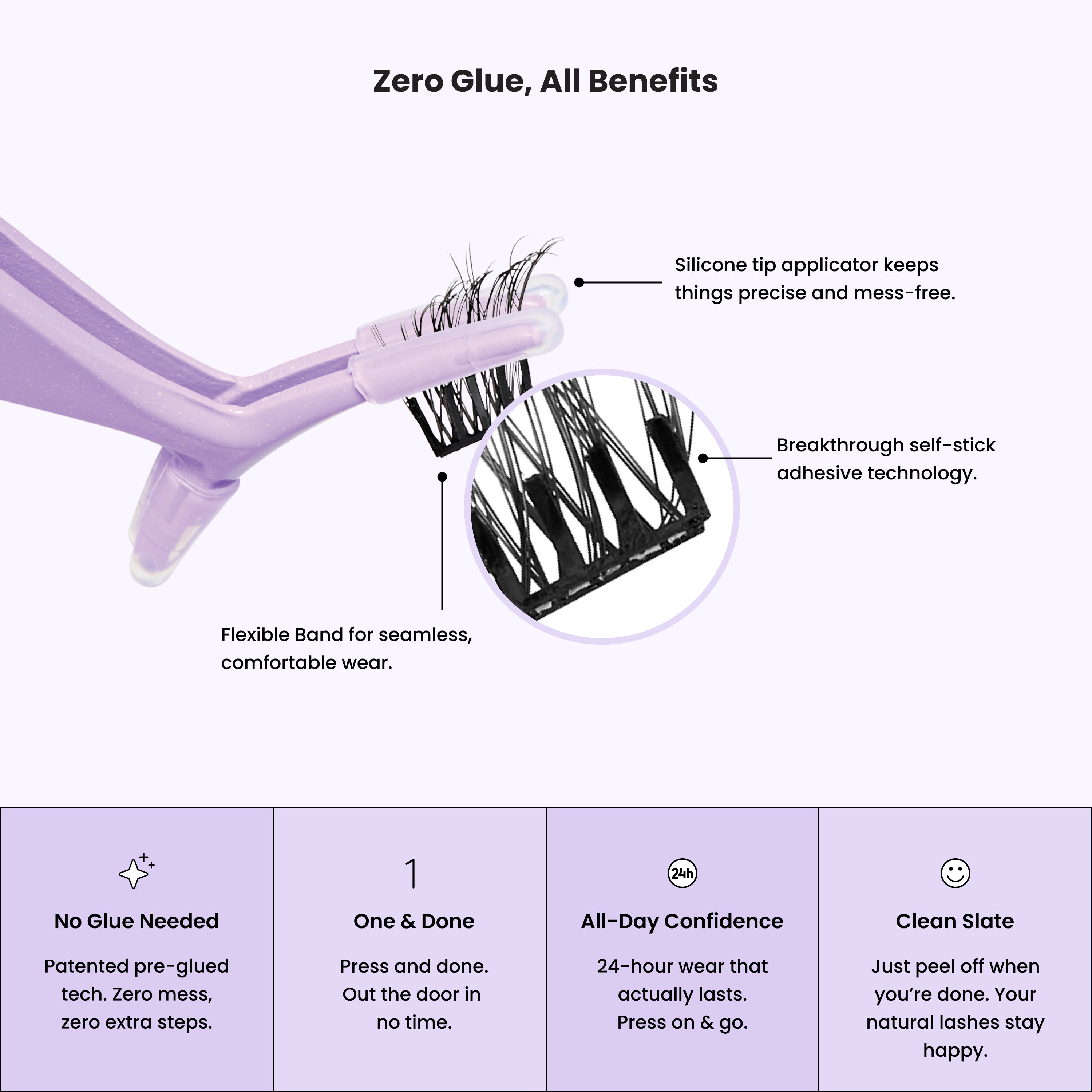 impress-falsies-natural-wispy-pre-glued-eyelash-starter-kit-50-clusters-with-app image 6