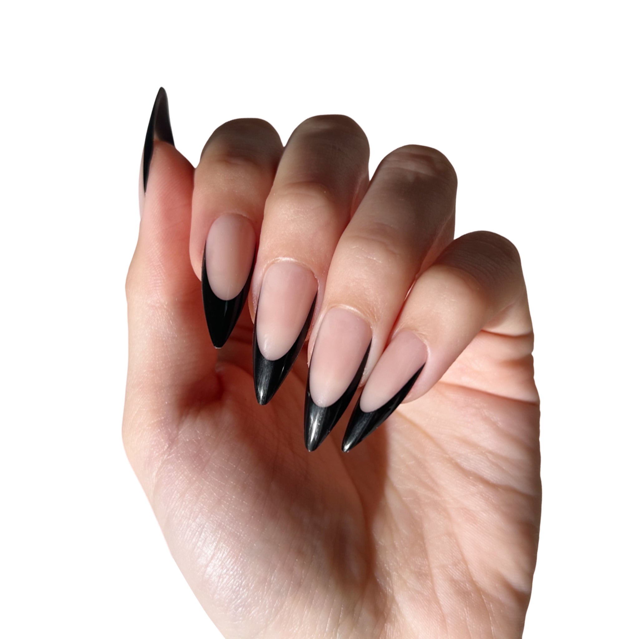 paintlab-black-stiletto-press-on-nails image 5