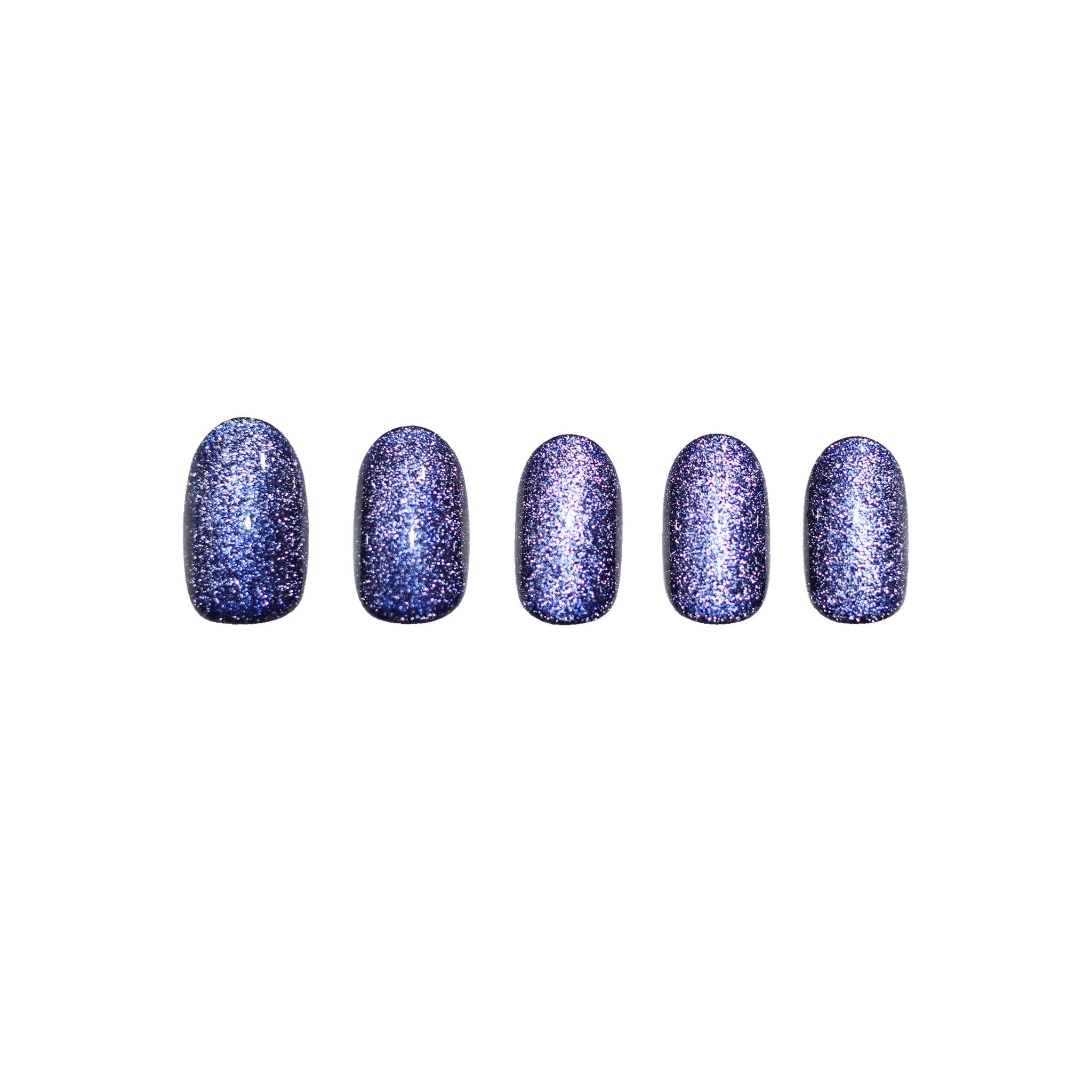 paintlab-black-velvet-oval-press-on-nails image 3