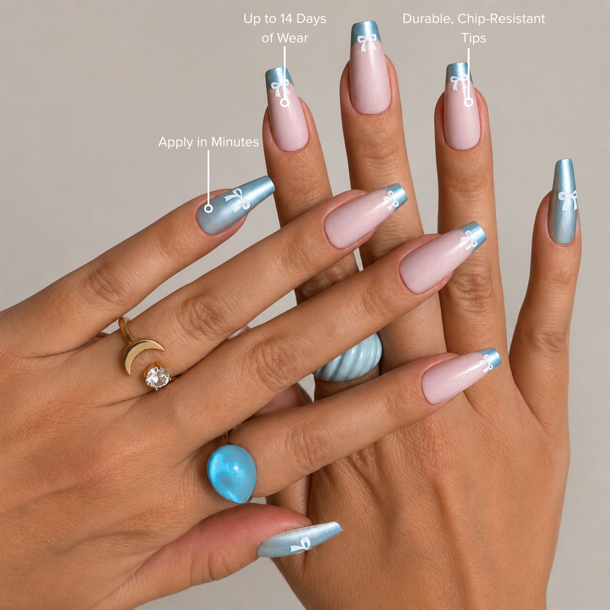 paintlab-blue-coquette-coffin-sleek-press-on-nails image 2