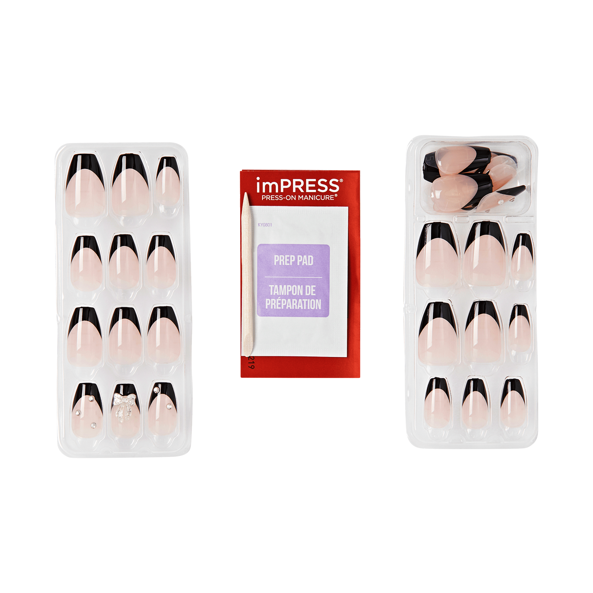 impress-by-the-river-3d-jewel-french-press-on-nails-black-medium-coffin-30-count image 5