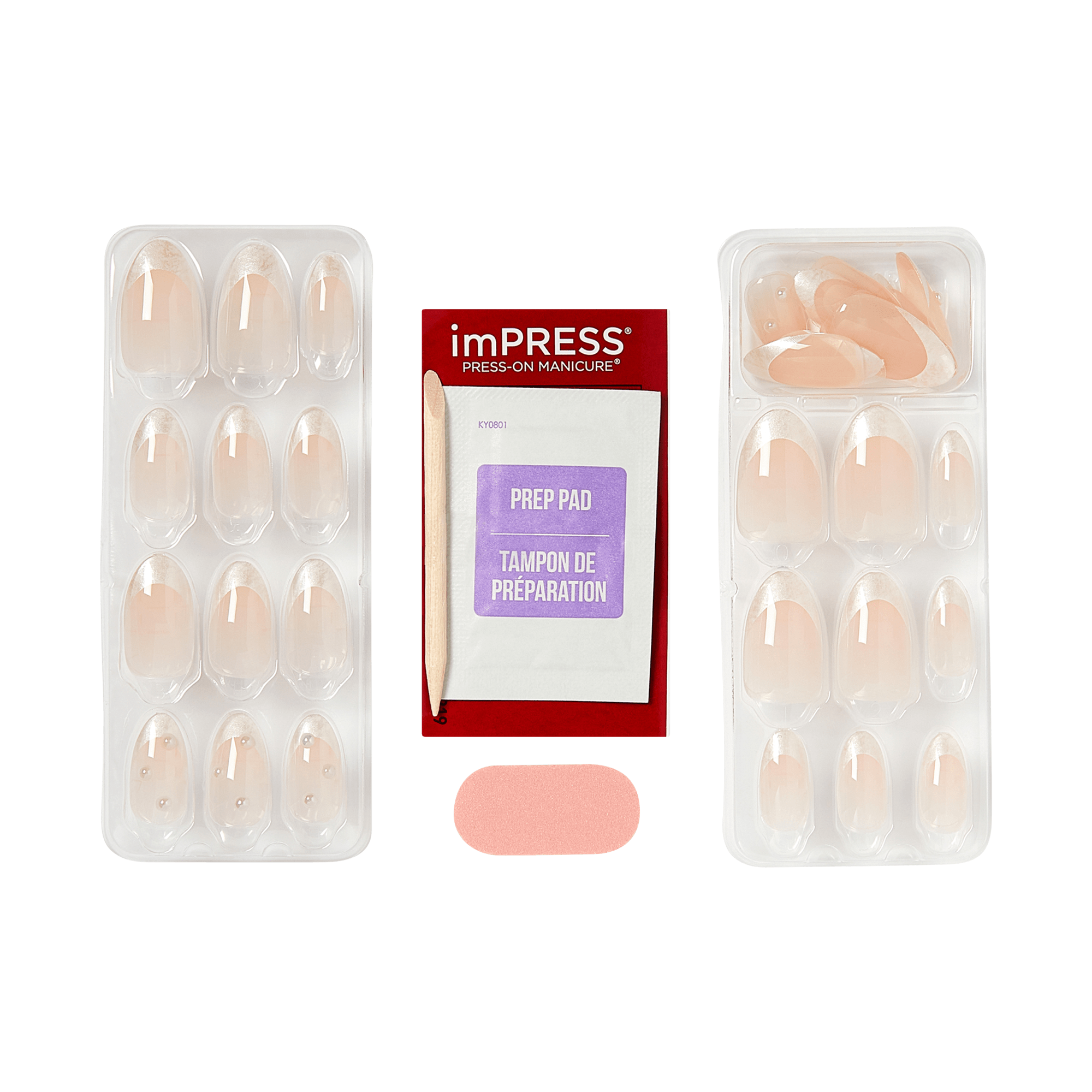 impress-design-no-glue-fake-press-on-nails-chills-3d-jewel-french-white-medium-a image 4